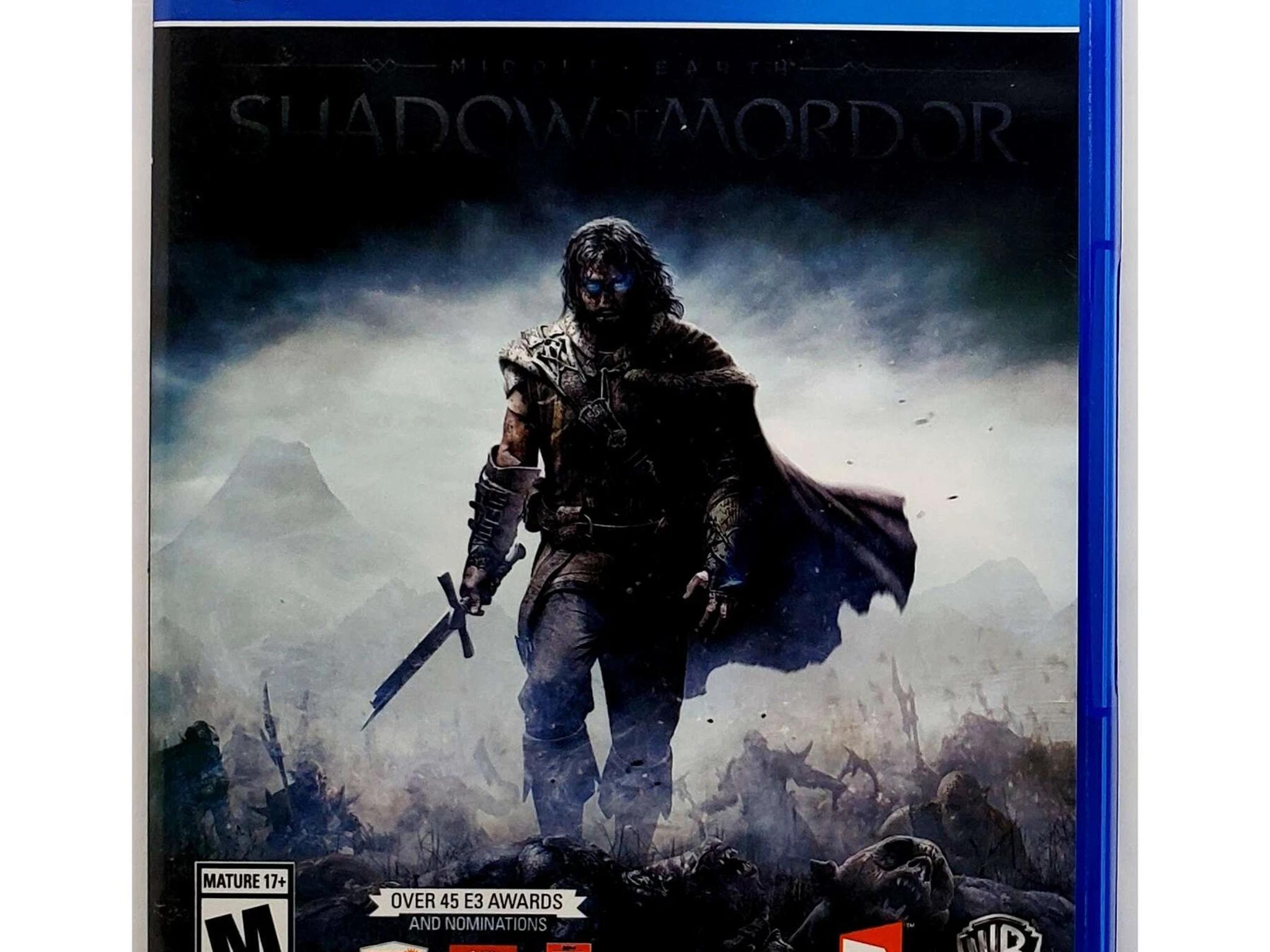 Middle Earth Shadow Of Mordor - Sony Playstation 4 PS4 Pristine Tested