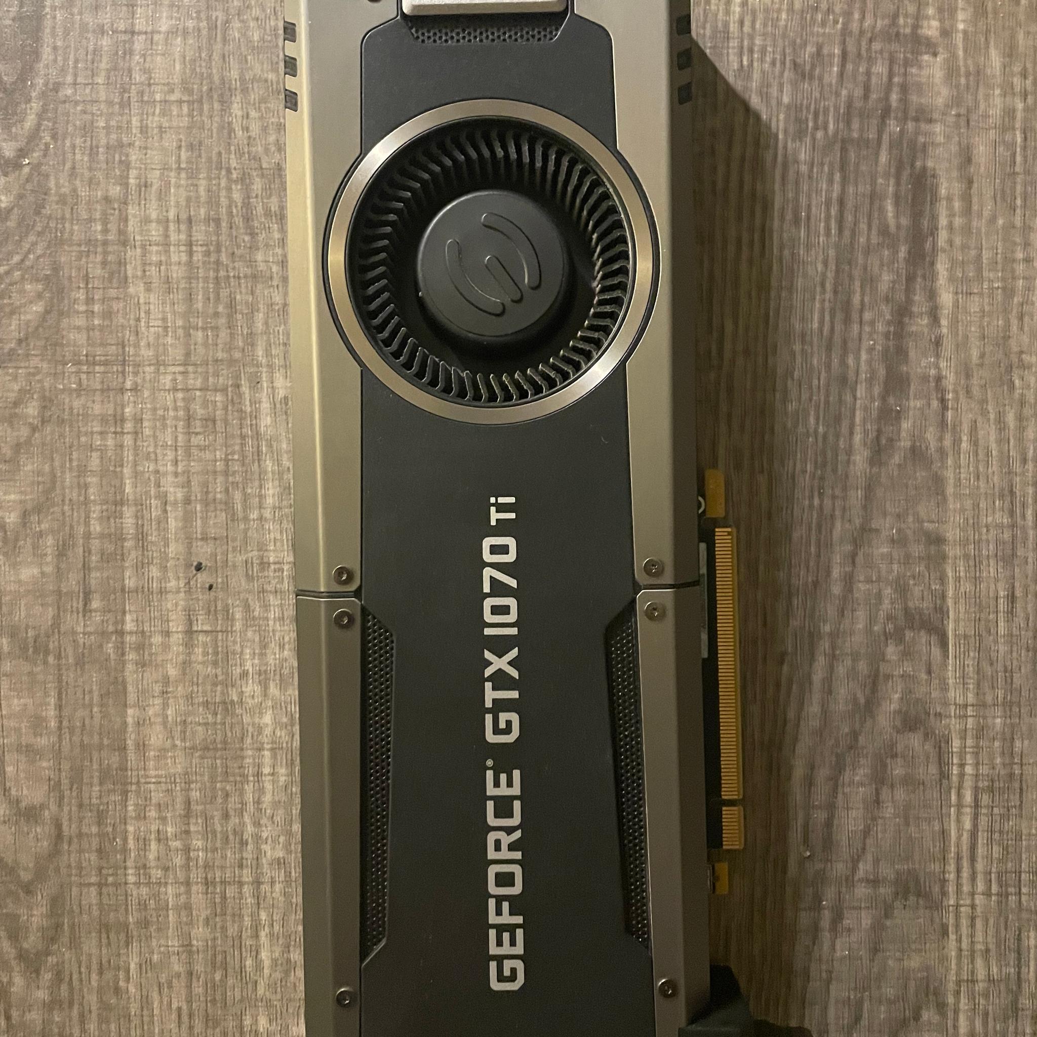 EVGA GeForce GTX 1070 Ti GAMING, 8GB GDDR5 EVGA OCX Scanner OC, White LED