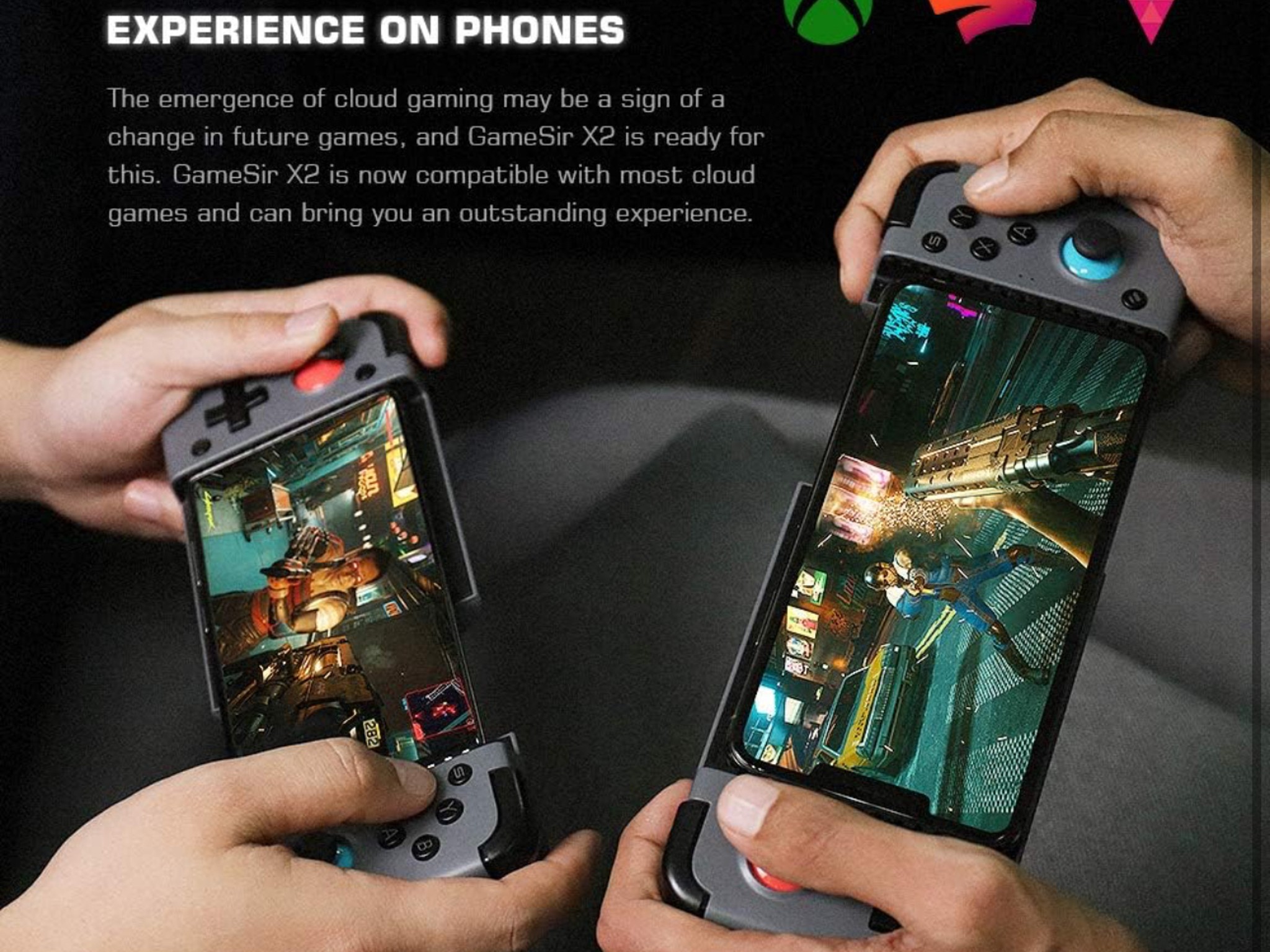 GameSir X2 Bluetooth Mobile Game Controller, Bluetooth 5.0 Support Android/iOS