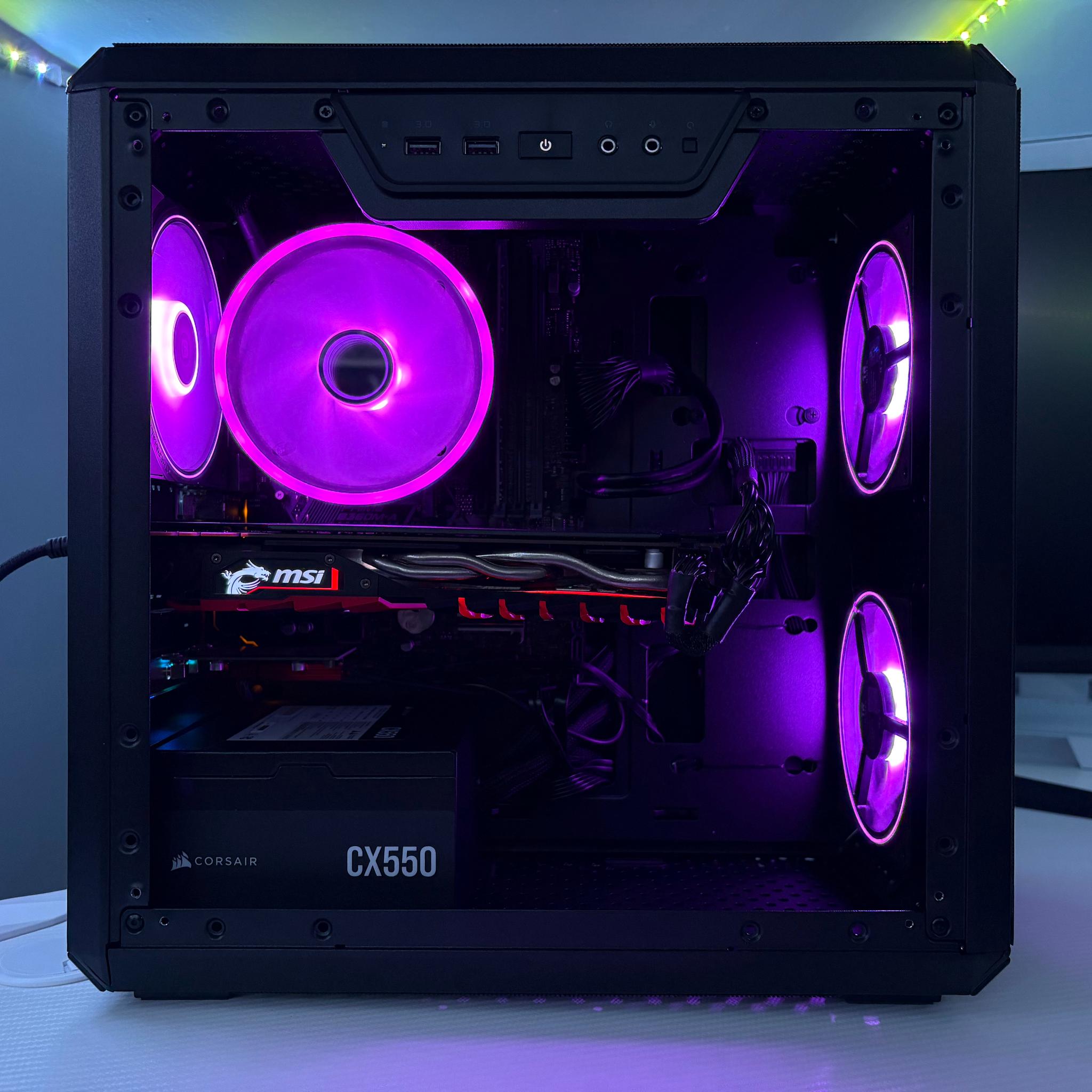 Micro-ATX 1080p Budget-Friendly Gaming PC - Good Value