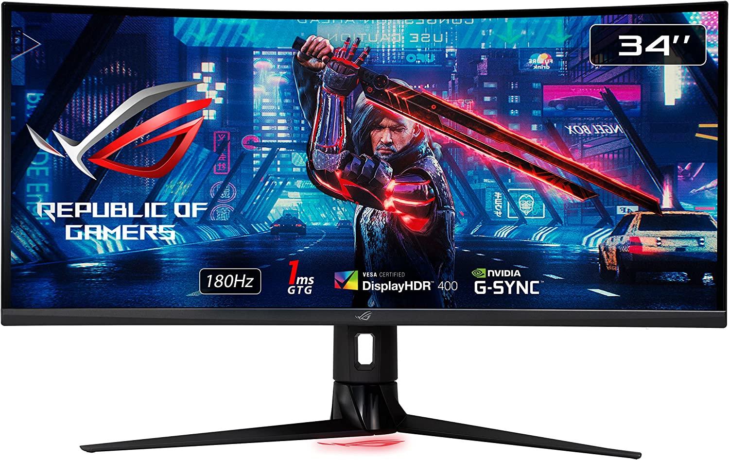ASUS ROG Strix 34” Ultra-wide Gaming Monitor (XG349C)