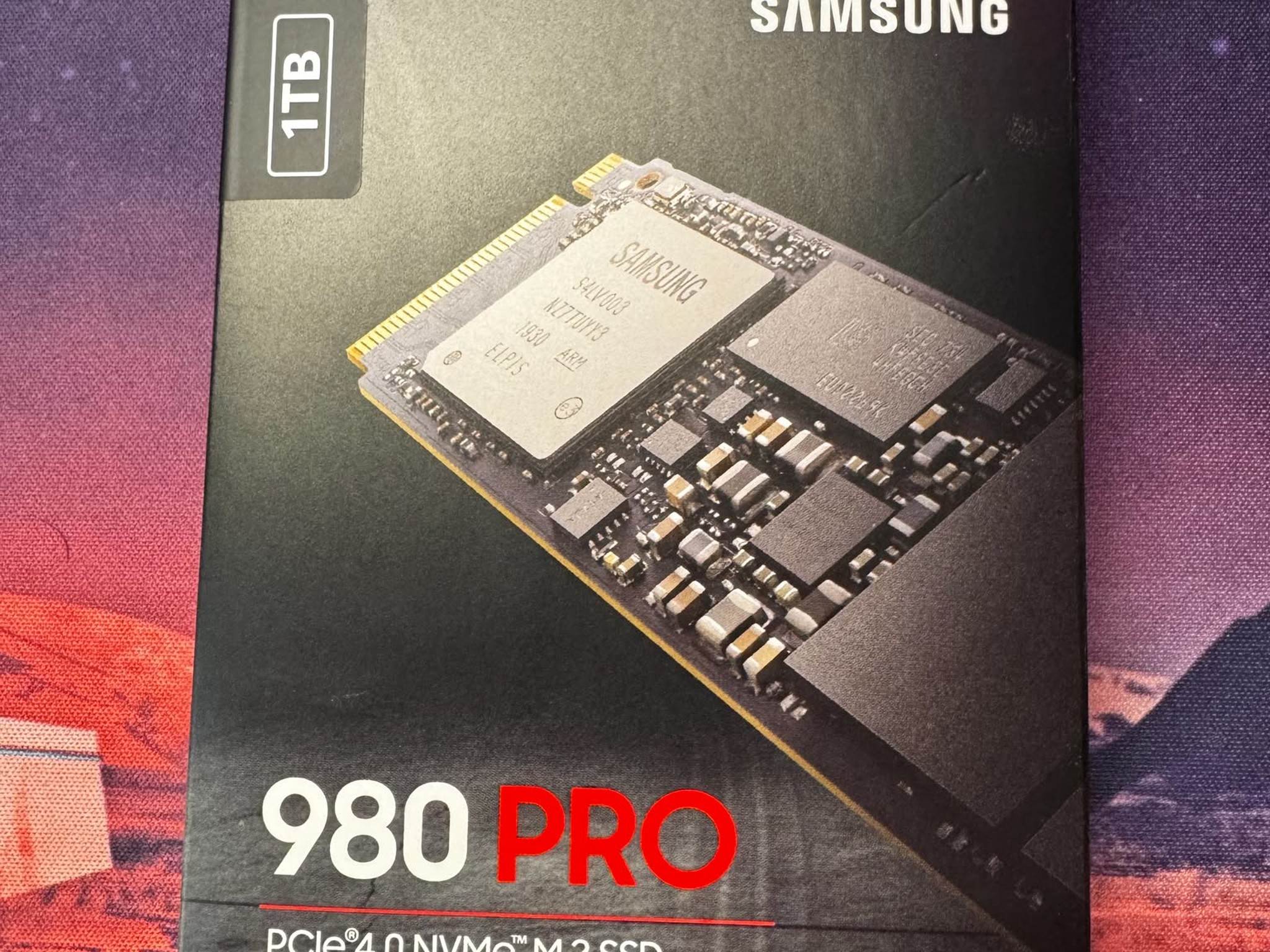 Samsung 980 PRO 1TB PCIe 4.0 NVME M.2 SSD - Good Condition w/ Box