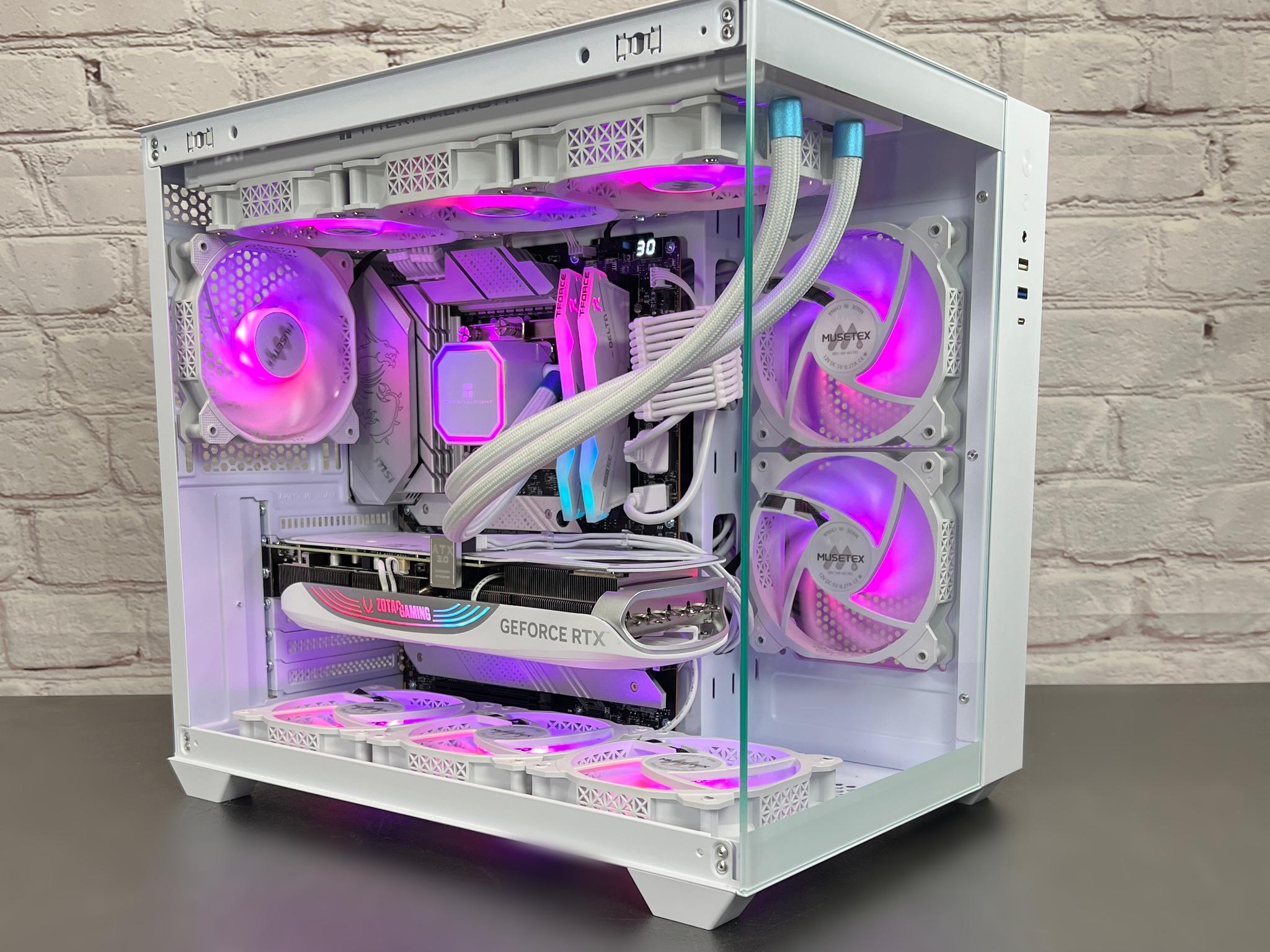 Intel 13600K RTX 4070 TI 32GB DDR5 2.5TB M.2 SSD Wifi 6E Bluetooth Win 11 Pro Gaming/Streaming PC
