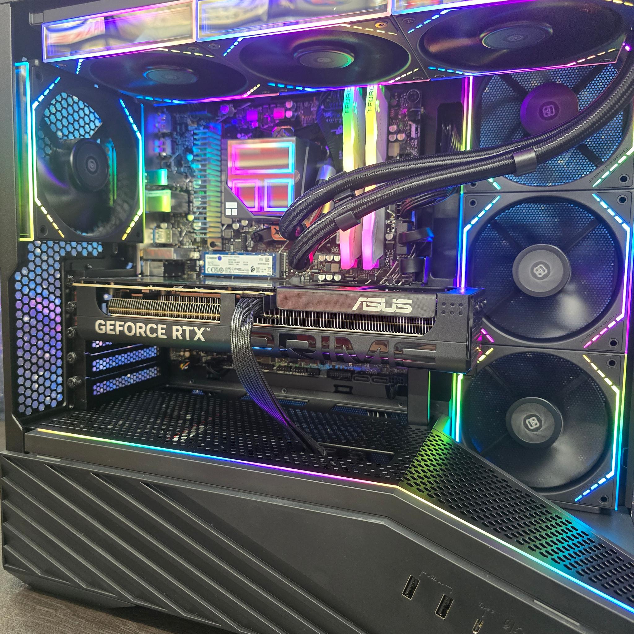 🚀 1440P CUSTOM AM5 PC | RTX 5060TI 8GB | RYZEN 5 7600X | 32GB DDR5 RAM | 1TB SSD 🚀