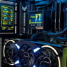 💙 The 2077 💛 Ryzen 7 7800X3D + RTX 5070 + 32gb + 2TB ssd | Premium Dual LCD Build