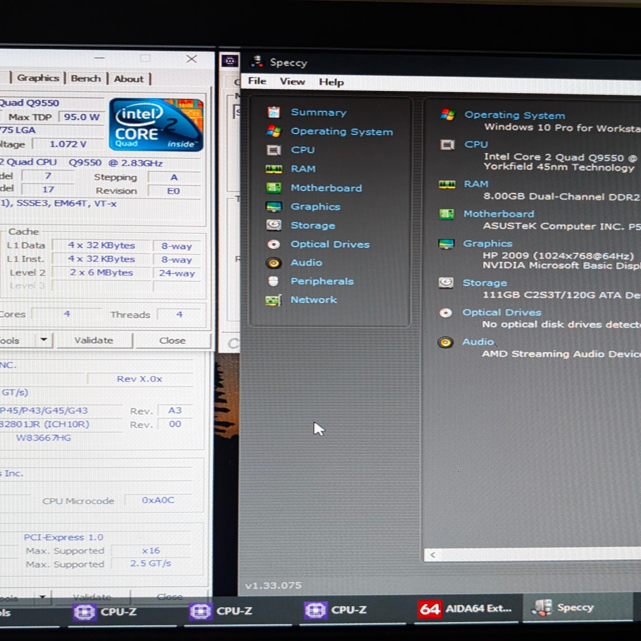 Asus P5q Se2  Socket 775 Retro Beast !