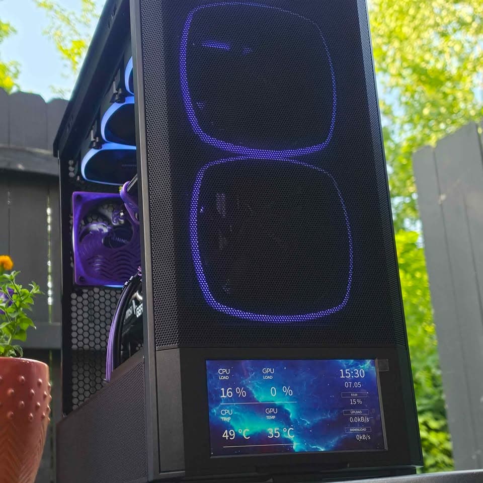 🌌Ultraviolet Gaming PC • Nvidia 3070, Intel i7, 32GB DDR4, SSD, WiFi • Plug n' Play Ready