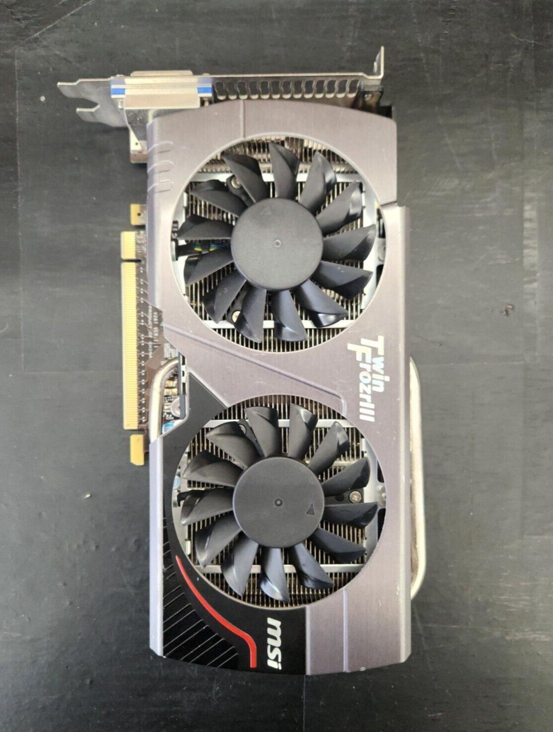 MSI Twin FrozrIII GTX 660 2GB GDDR5 Graphics Card - DisplayPort, HDMI, DVI