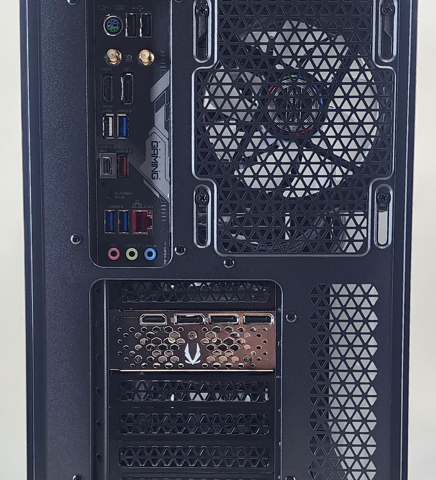 Gaming PC Ryzen 7 7800X3D 32GB RAM 2TB SSD RTX 4080 SUPER 16GB Windows 11 Computer