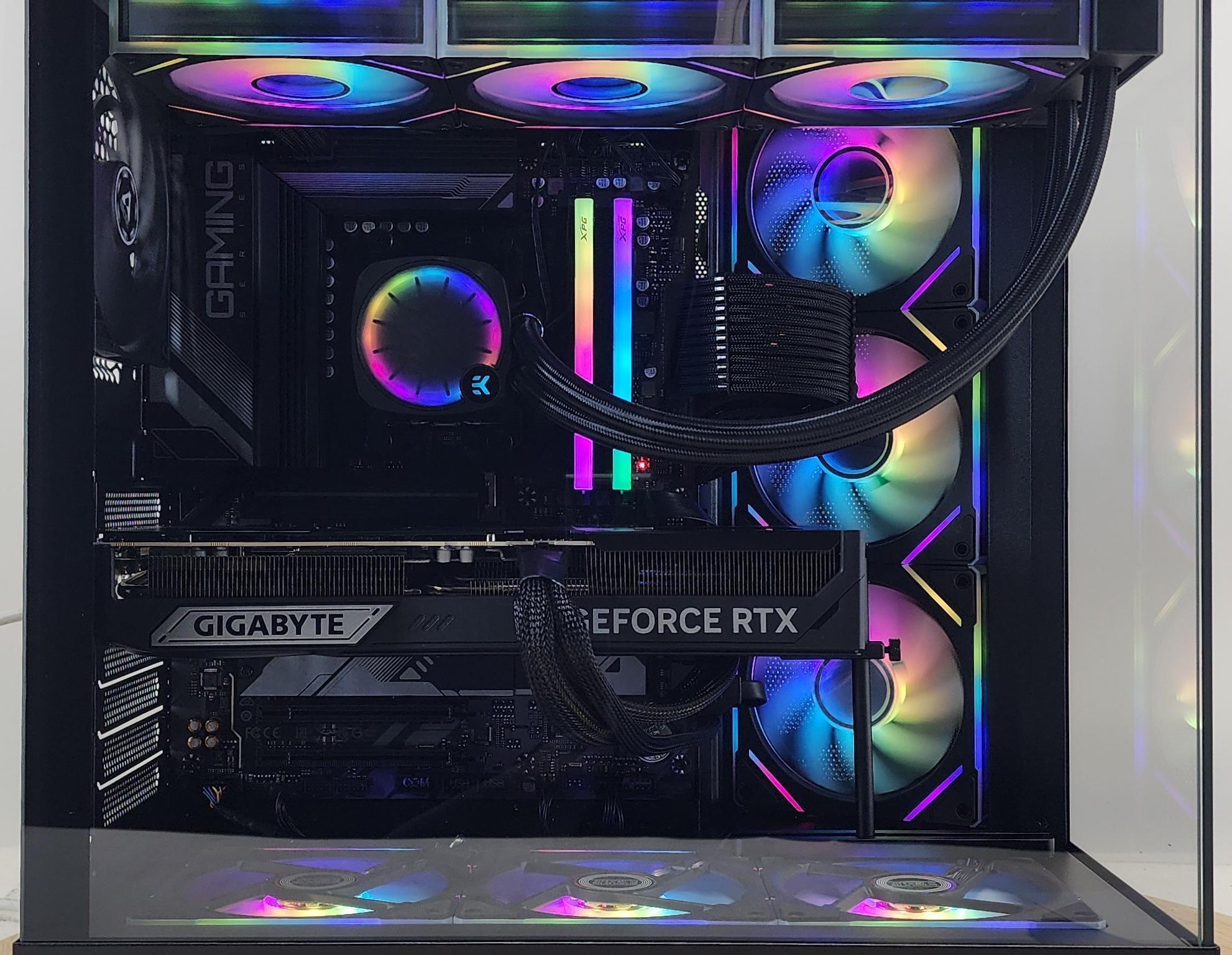 Gaming PC Ryzen 7 9850X3D 32GB RAM 1TB SSD RTX 5070 Ti 16GB Windows 11 Computer