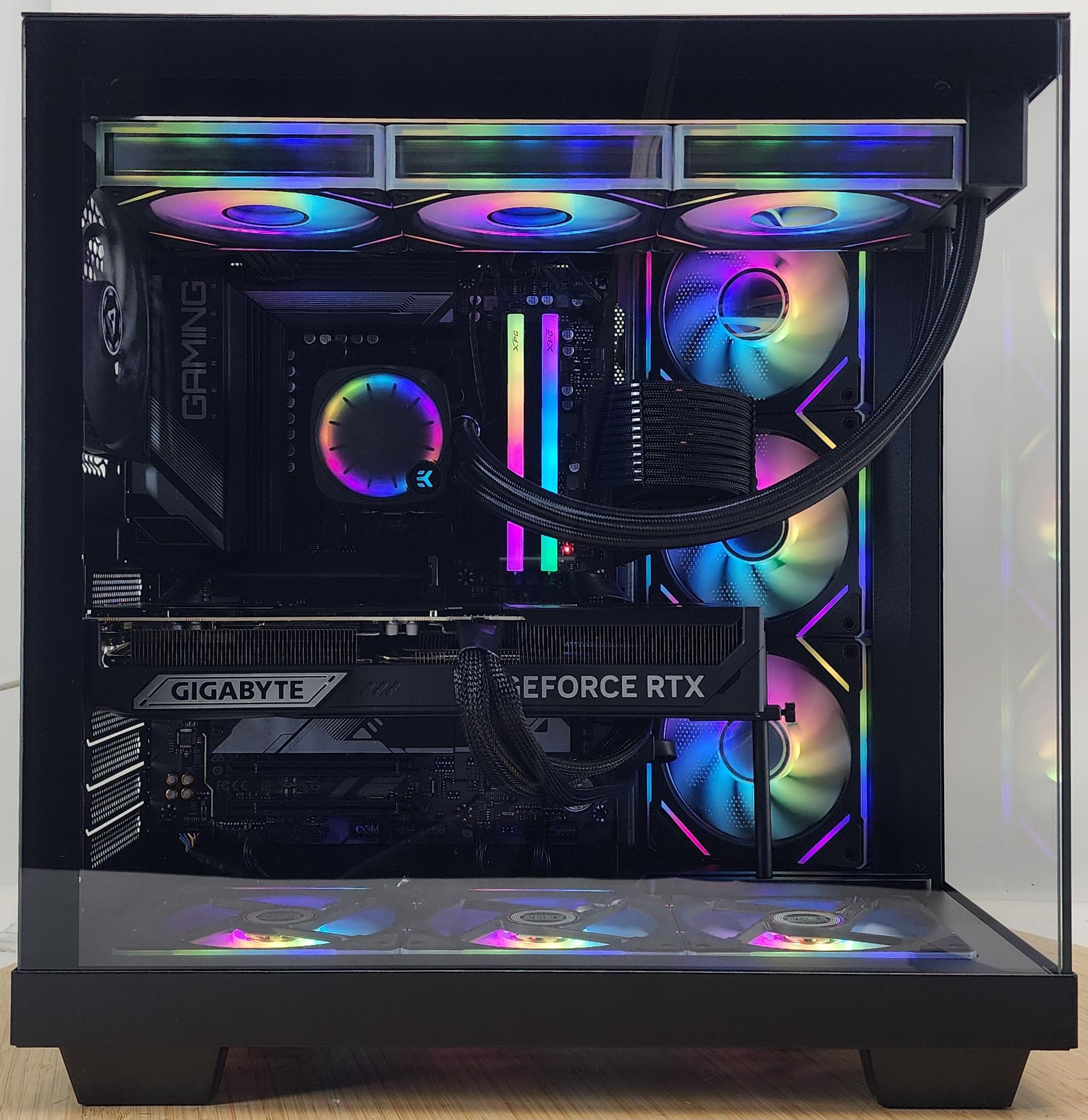 Gaming PC Ryzen 7 9850X3D 32GB RAM 1TB SSD RTX 5070 Ti 16GB Windows 11 Computer