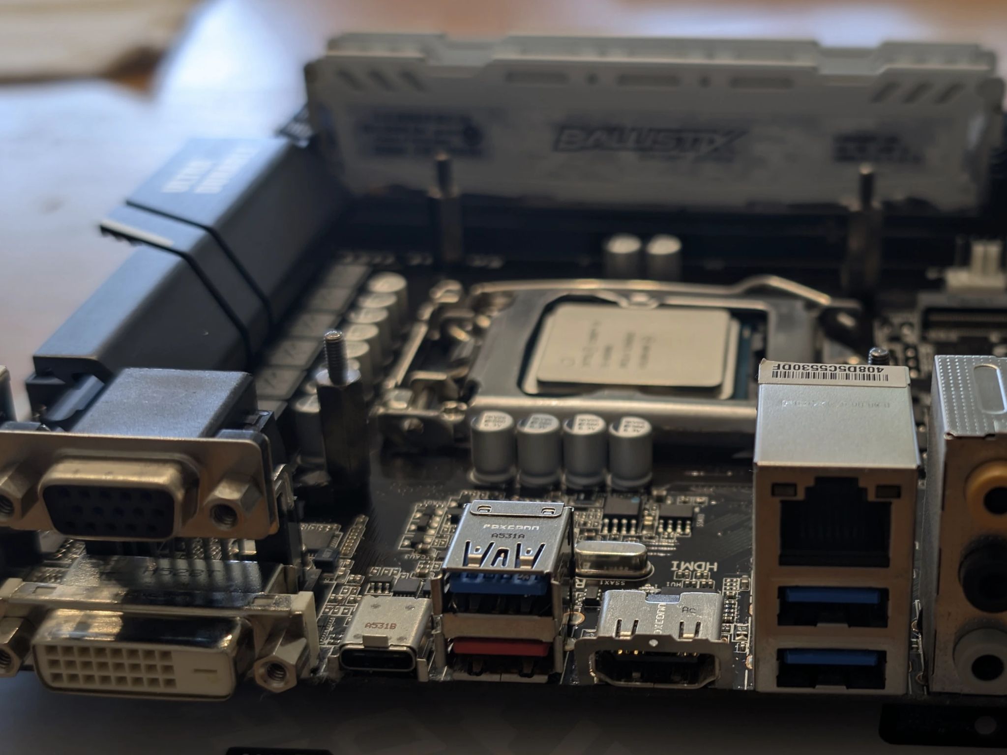 Gigabyte GA-Z170-HD3P MOBO, Intel i5-6600K CPU, Ballistix Sport 16GB (2x8GB) DDR4 2400MHz Memory