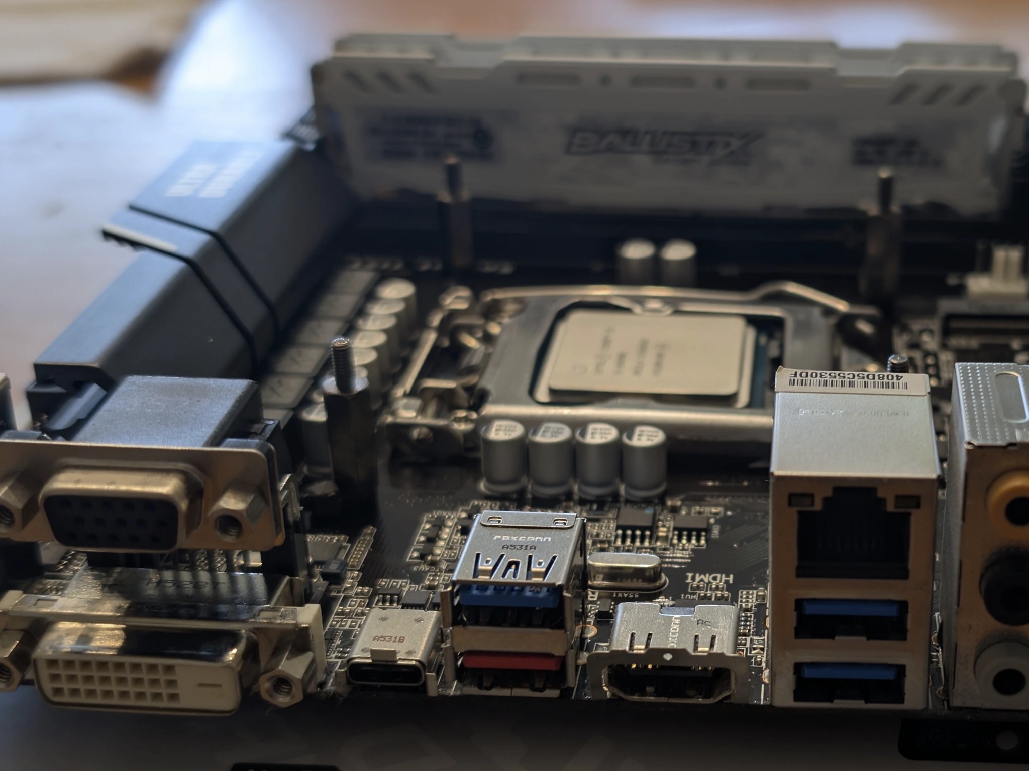 Gigabyte GA-Z170-HD3P MOBO, Intel i5-6600K CPU, Ballistix Sport 16GB (2x8GB) DDR4 2400MHz Memory