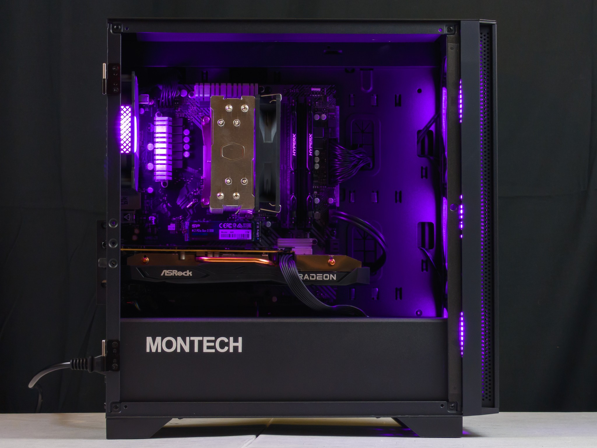 💜🖤 RX 7600 / Ryzen 5 3600 / 16GB Gaming PC 🖤💜