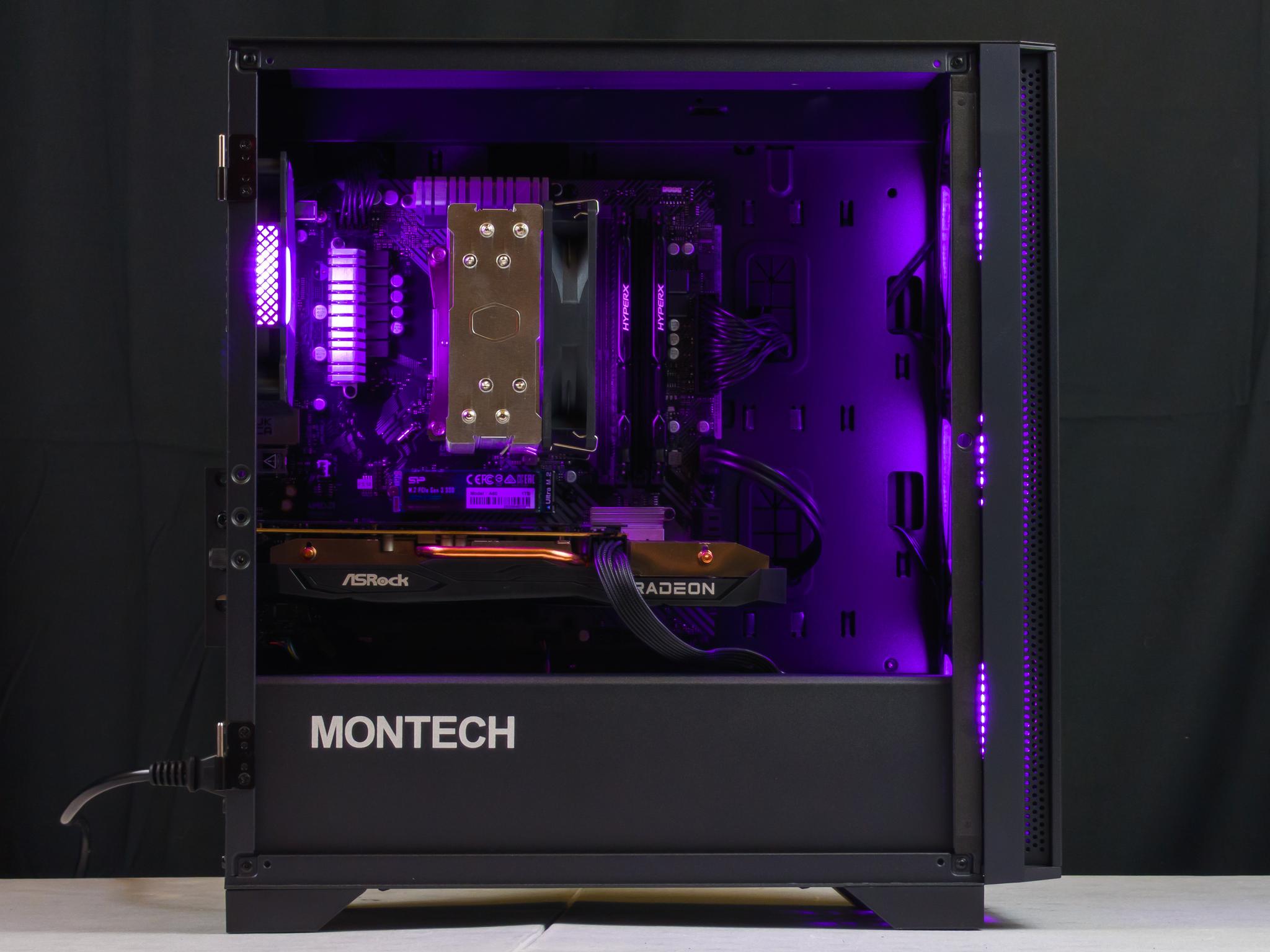 💜🖤 RX 7600 / Ryzen 5 3600 / 16GB Gaming PC 🖤💜