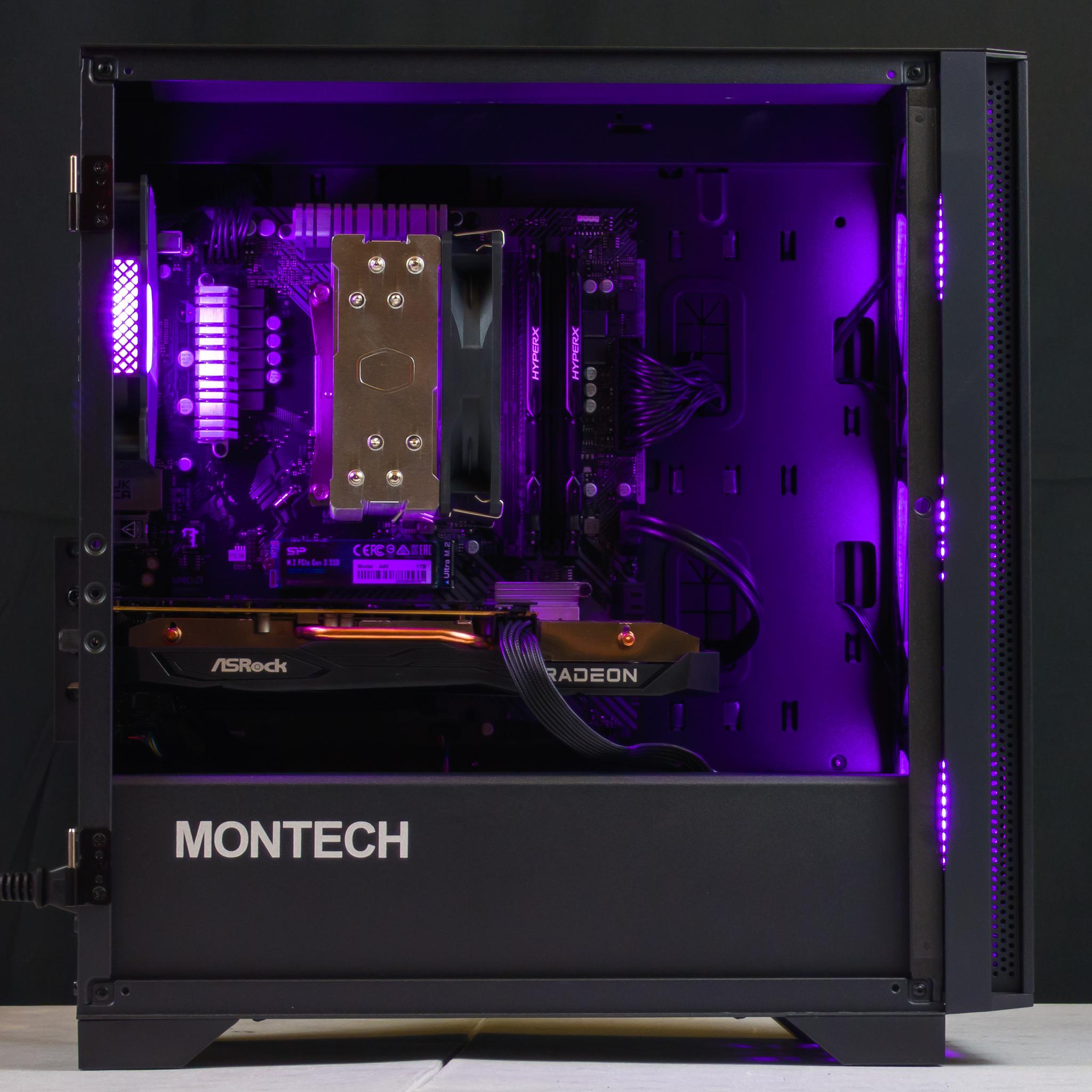 💜🖤 RX 7600 / Ryzen 5 3600 / 16GB Gaming PC 🖤💜