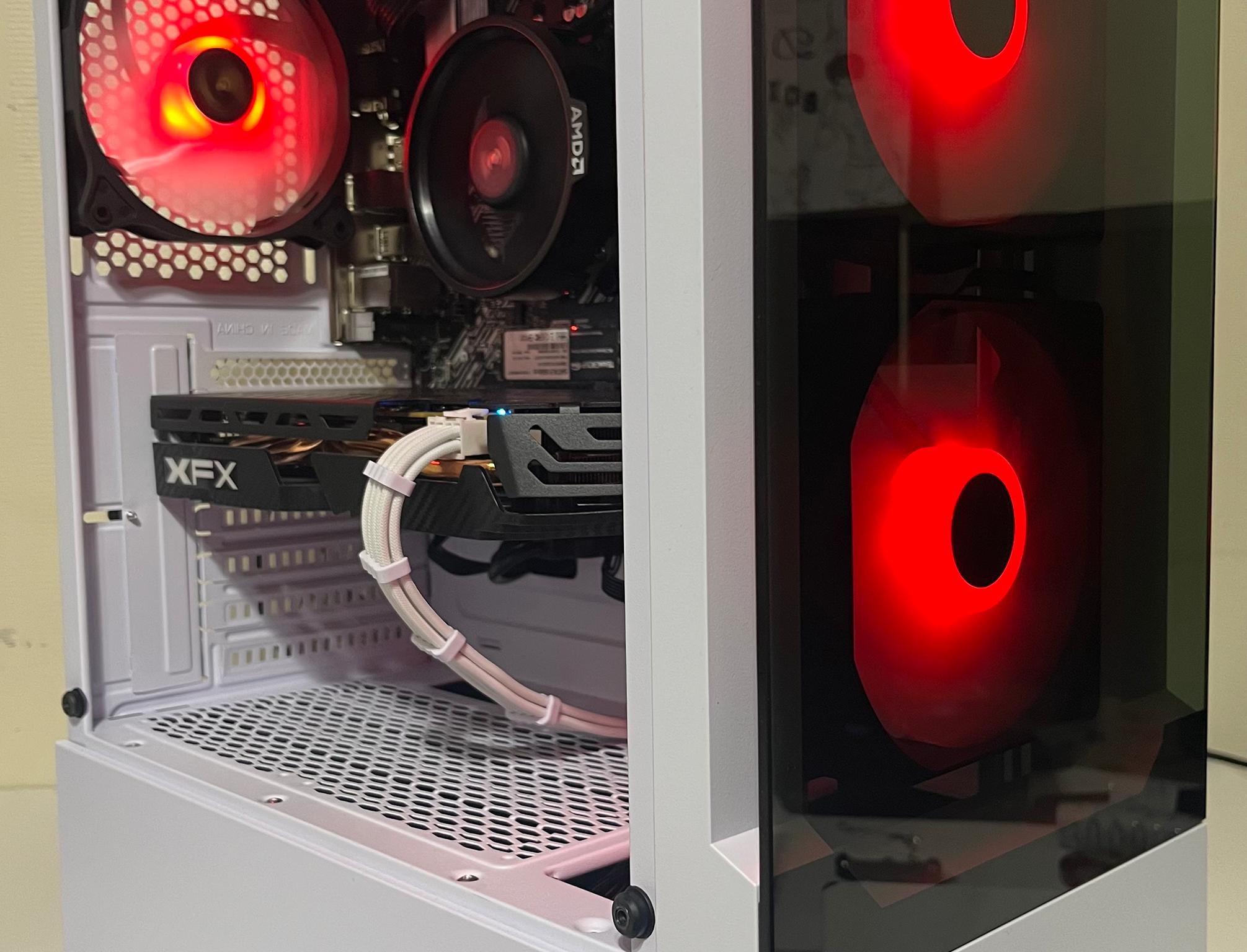 Great Value 1080p Streaming/Gaming PC|RX 580 8GB|Ryzen 5 2600|16GB DDR4|512GB M.2 SSD