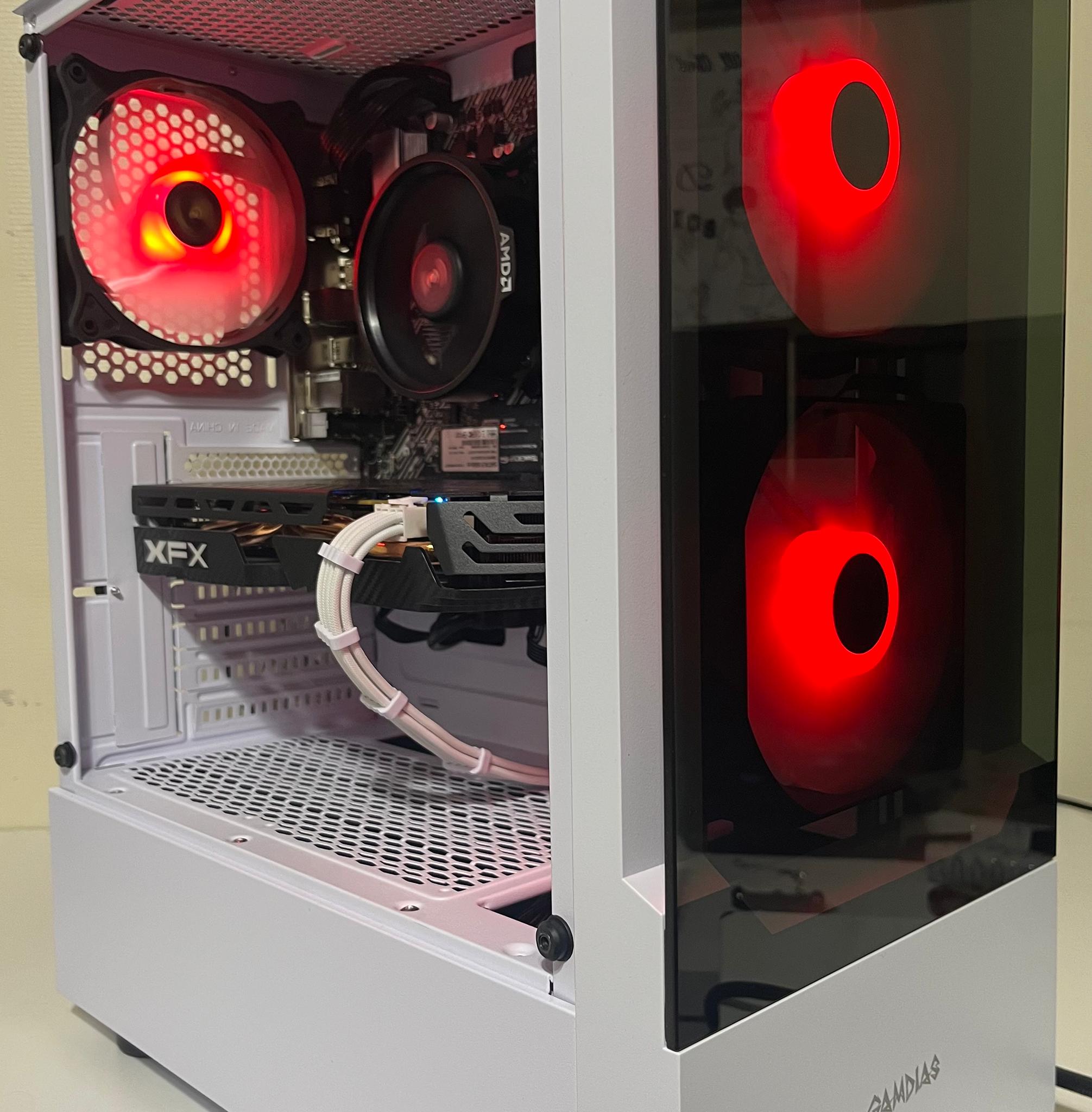 Great Value 1080p Streaming/Gaming PC|RX 580 8GB|Ryzen 5 2600|16GB DDR4|512GB M.2 SSD