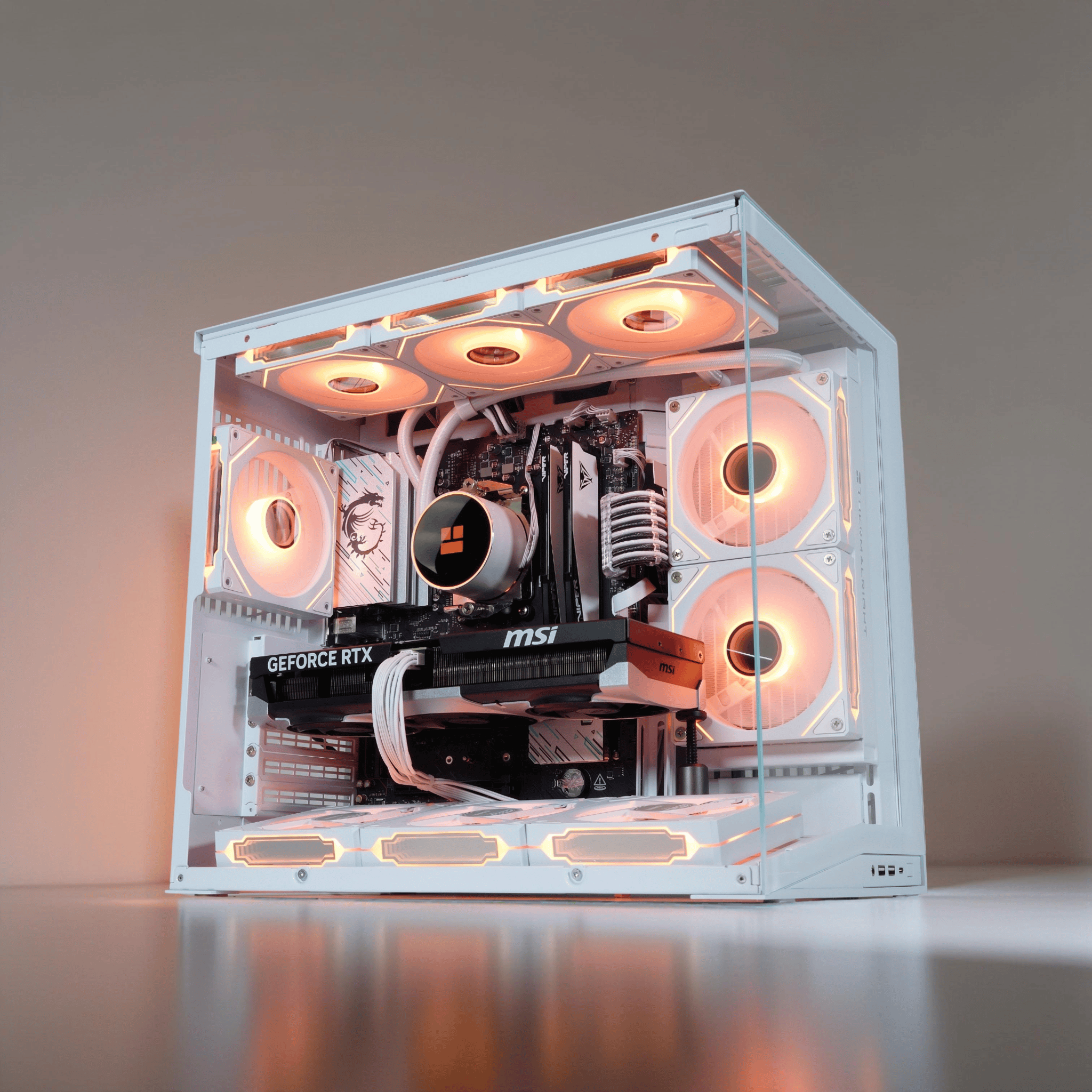 🌌 ☄️Liquid Cooled Gaming PC☄️Nvidia RTX 5070 Ti 16GB🌌AMD Ryzen 9 7900X🌌32GB DDR5🌌2TB NVME