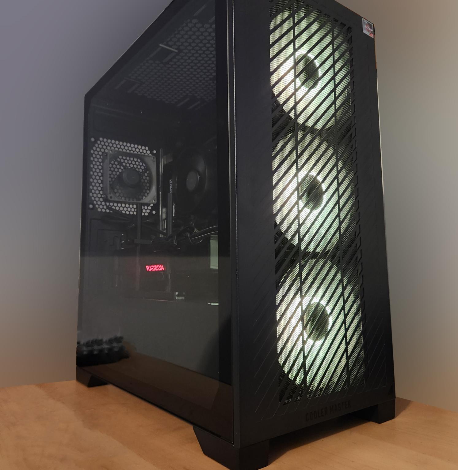 Productivity & Gaming PC - Ryzen 5 5500, 16GB RAM, Rx 6750 XT 12GB - Windows 11 Professional