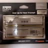 NEW White Klevv Bolt V 32GB (2x16) DDR5 6000MT CL30 memory (open box)
