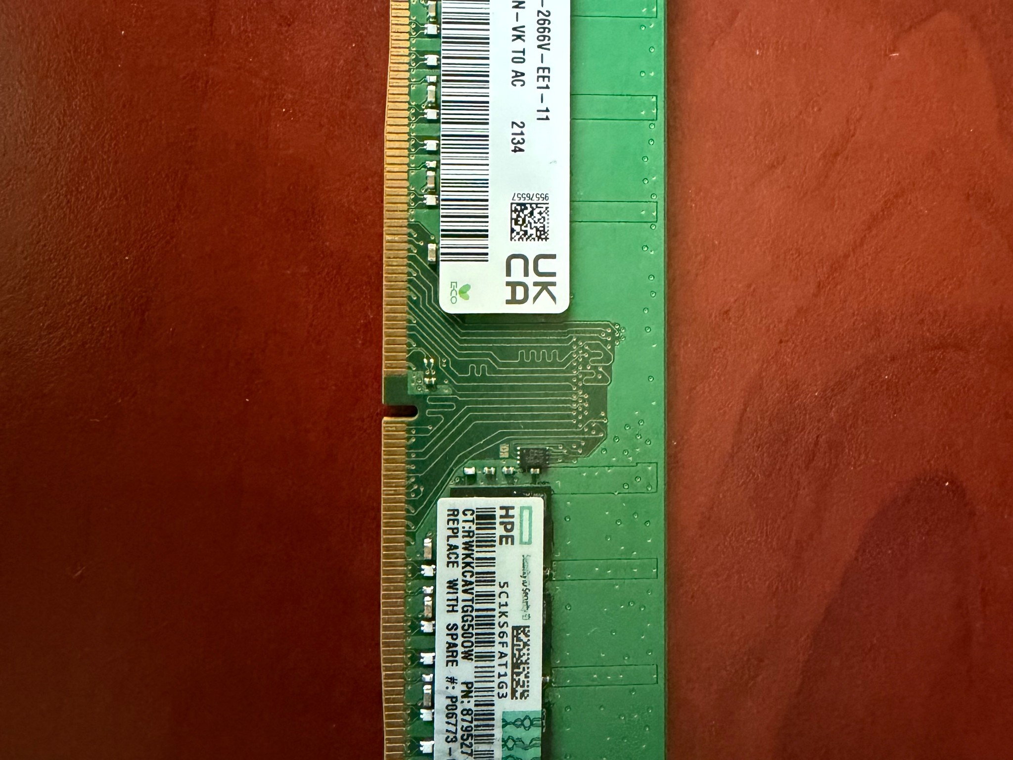 HPE Branded SK Hynix DDR4-2666 8GB