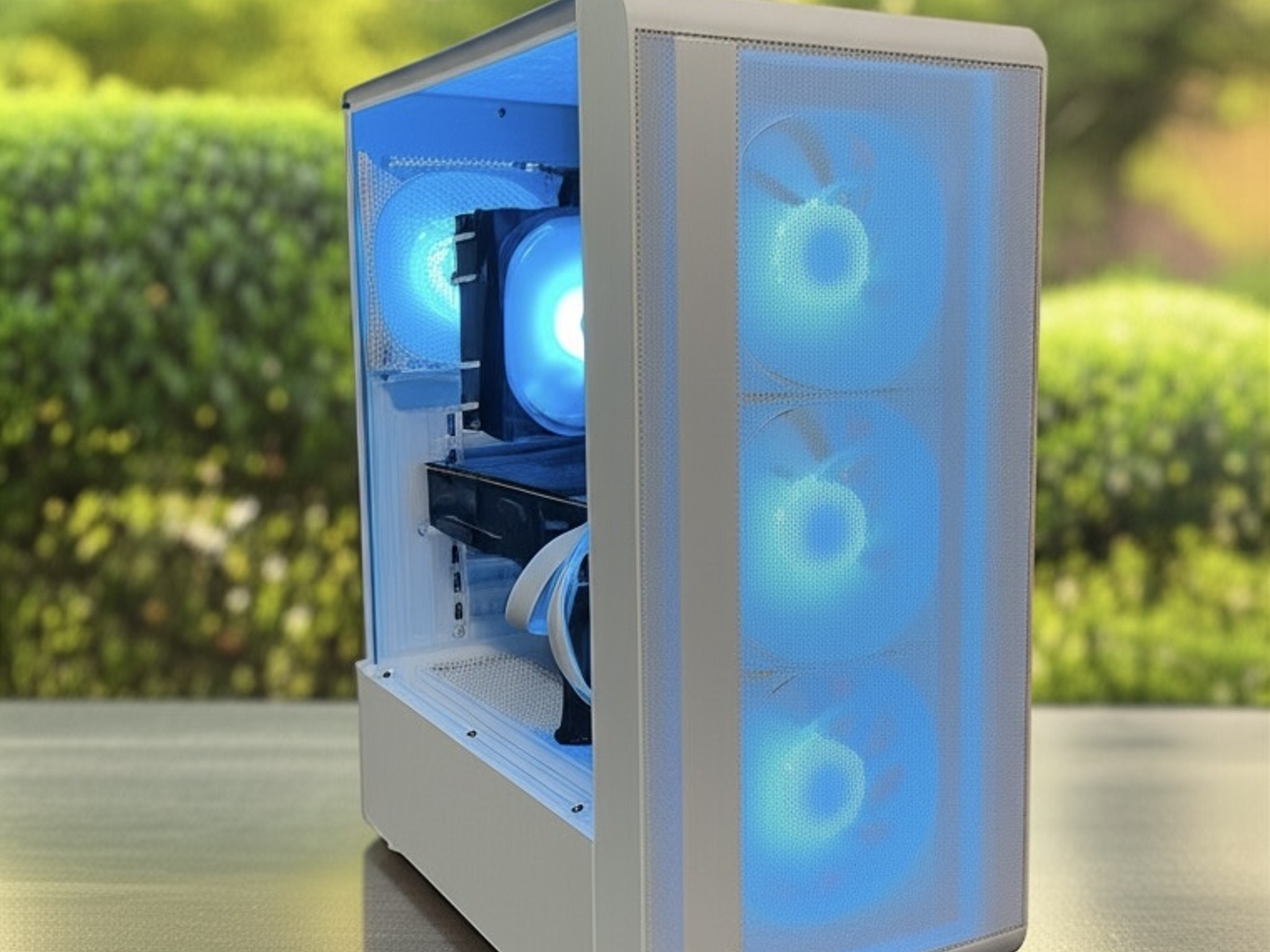 Custom White Gaming PC / ASROCK PG Velocita / Ryzen 7 3700X / RTX 2070 / 16GB / 1TB / Windows 11 Pro