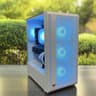 Custom White Gaming PC / ASROCK PG Velocita / Ryzen 7 3700X / RTX 2070 / 16GB / 1TB / Windows 11 Pro