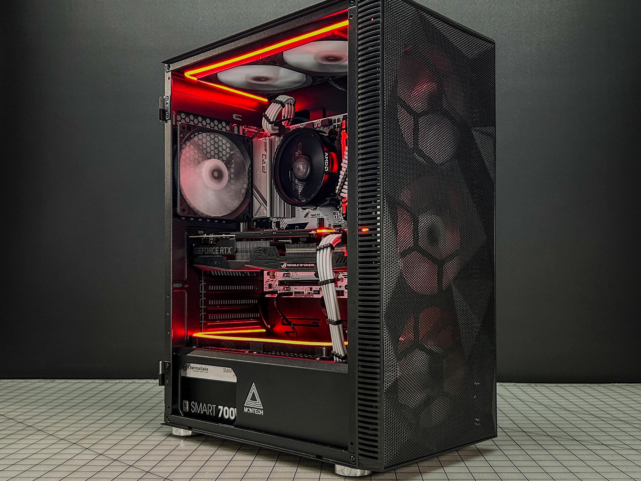 🍃🌧☔💦Dark Storm🍃🌧☔💦 RTX 2060 / AMD Ryzen 5 5500 / 512GB SSD / 16GB Ram / WIN10