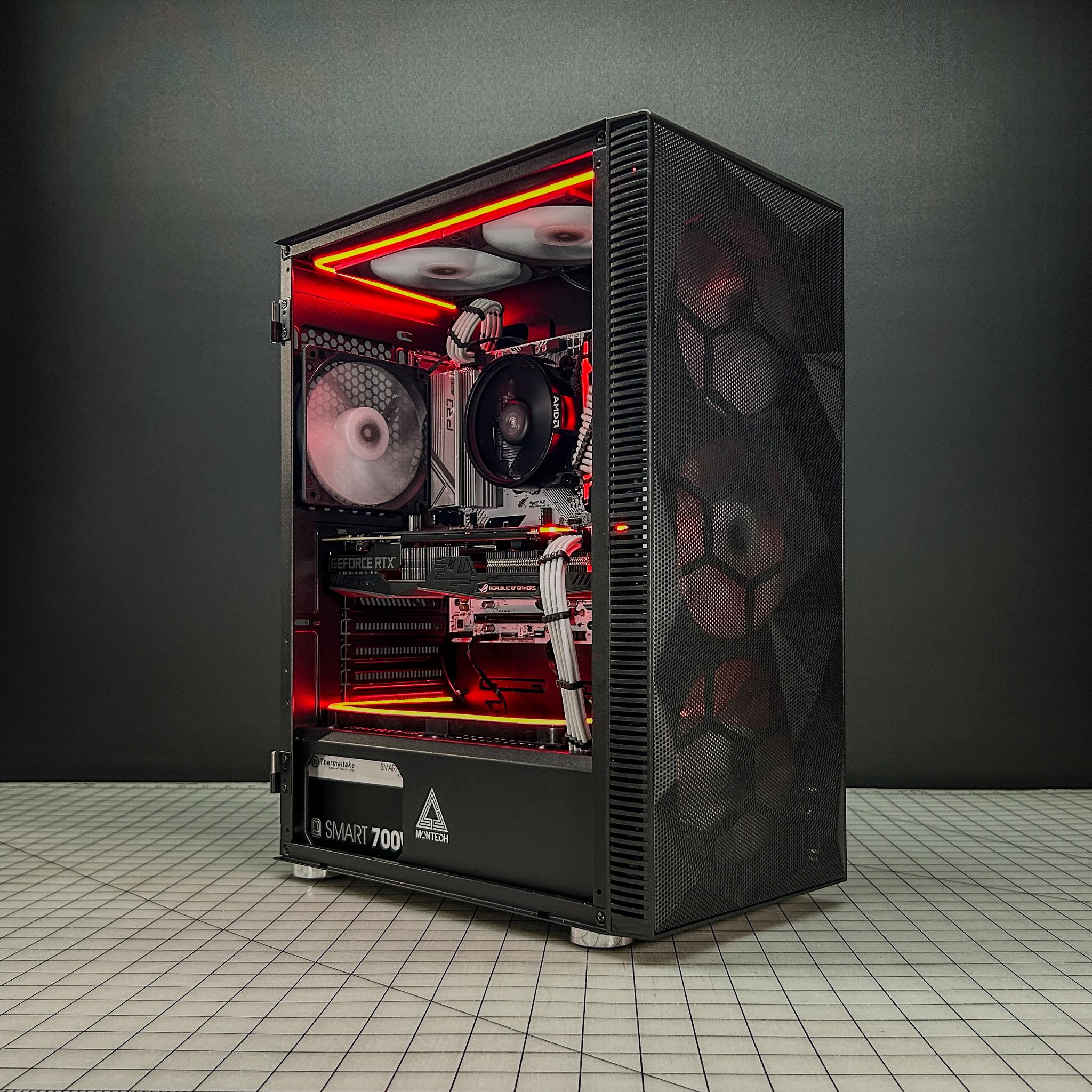 🍃🌧☔💦Dark Storm🍃🌧☔💦 RTX 2060 / AMD Ryzen 5 5500 / 512GB SSD / 16GB Ram / WIN10