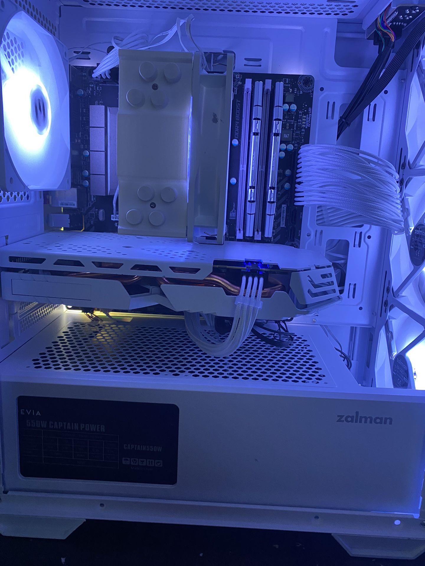 Custom Built Gaming PC(Ryzen 5 1600 + Rx 580 4gb + 16gb Ram)