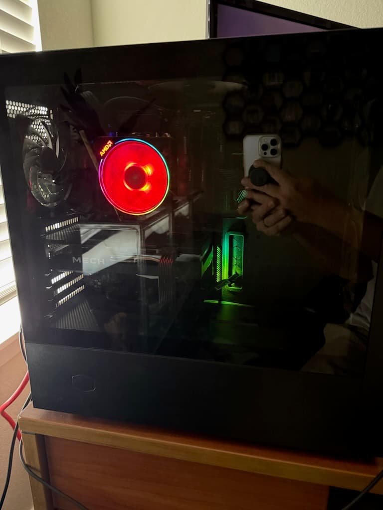 Radeon RX 6600 XT Custom Gaming PC - Ryzen 7 5800X, 16GB RAM, 2TB NVMe SSD