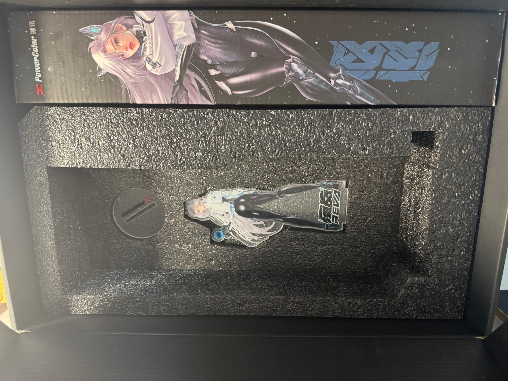 PowerColor AMD Radeon RX 9070 XT Hellhound Reva Overclocked Triple Fan 16GB GDDR6