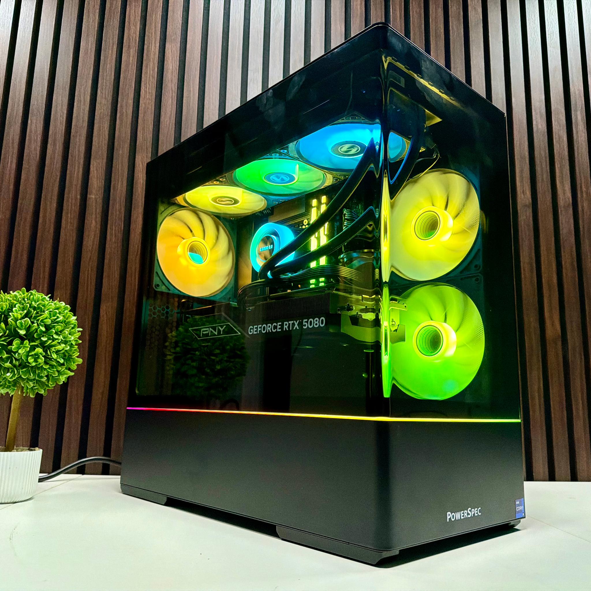 RTX 5080 | Intel 14900K | 32GB DDR5 | 2TB M.2 | 1000W Gold PSU | Windows 11