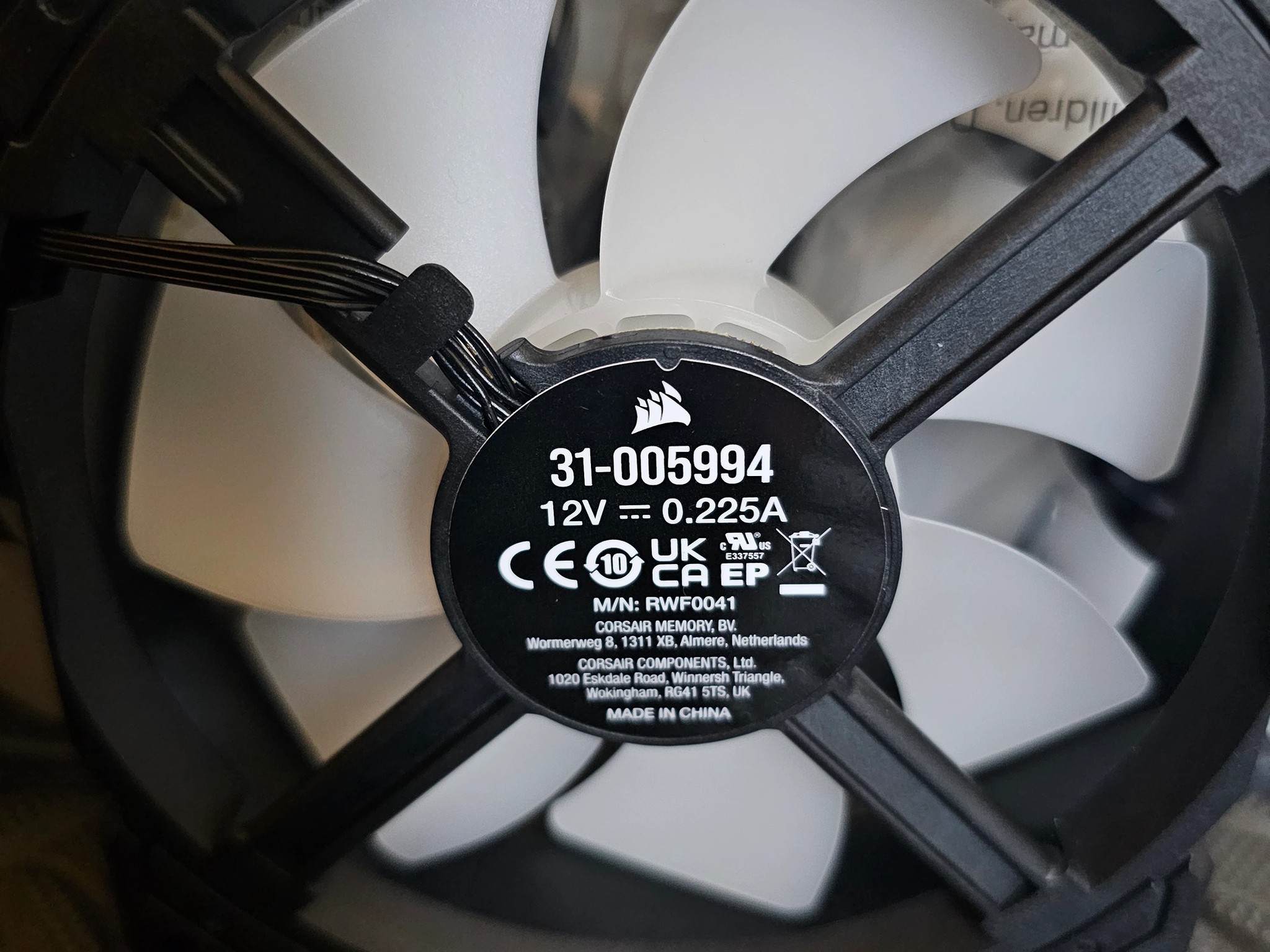 5 pack Corsair ML120MM Case Fans