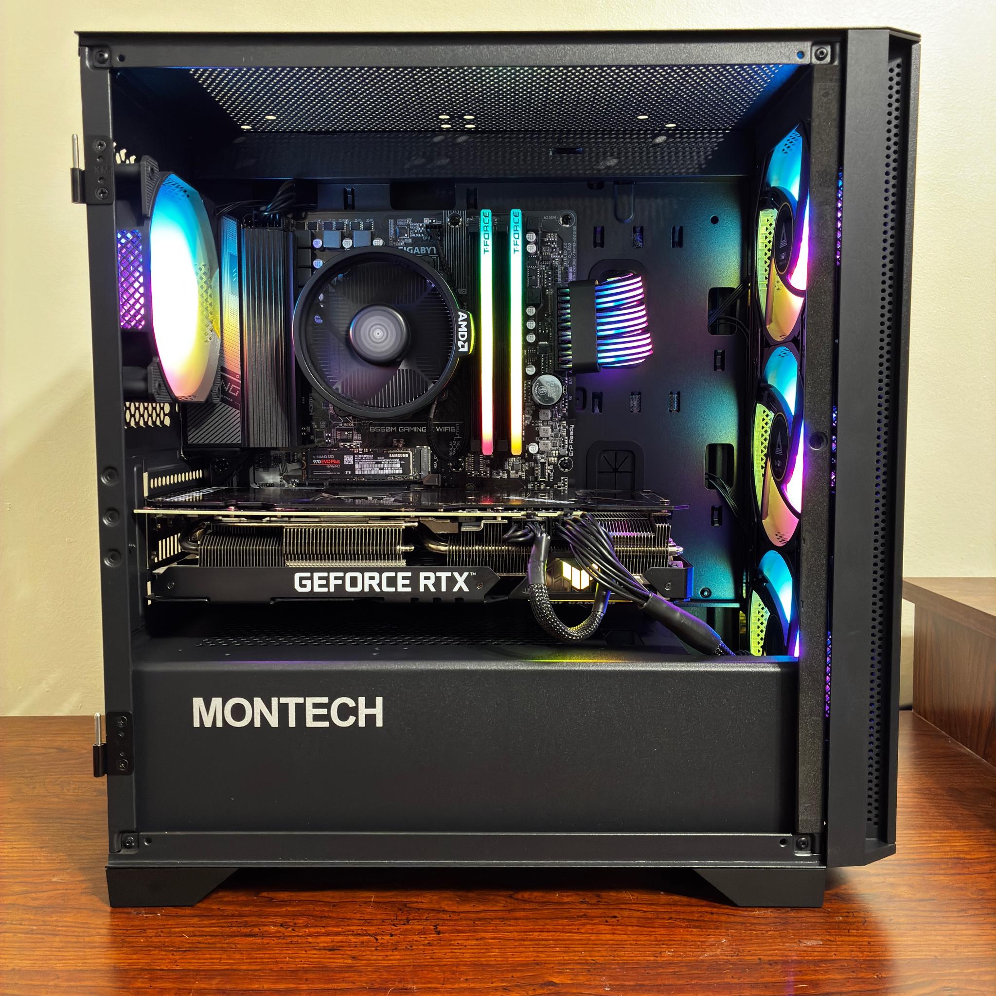 M-ATX PC | RTX 3080 🔥| Ryzen 5500 | 16gb DDR4 | 1tb N ME SSD | Micro ATX