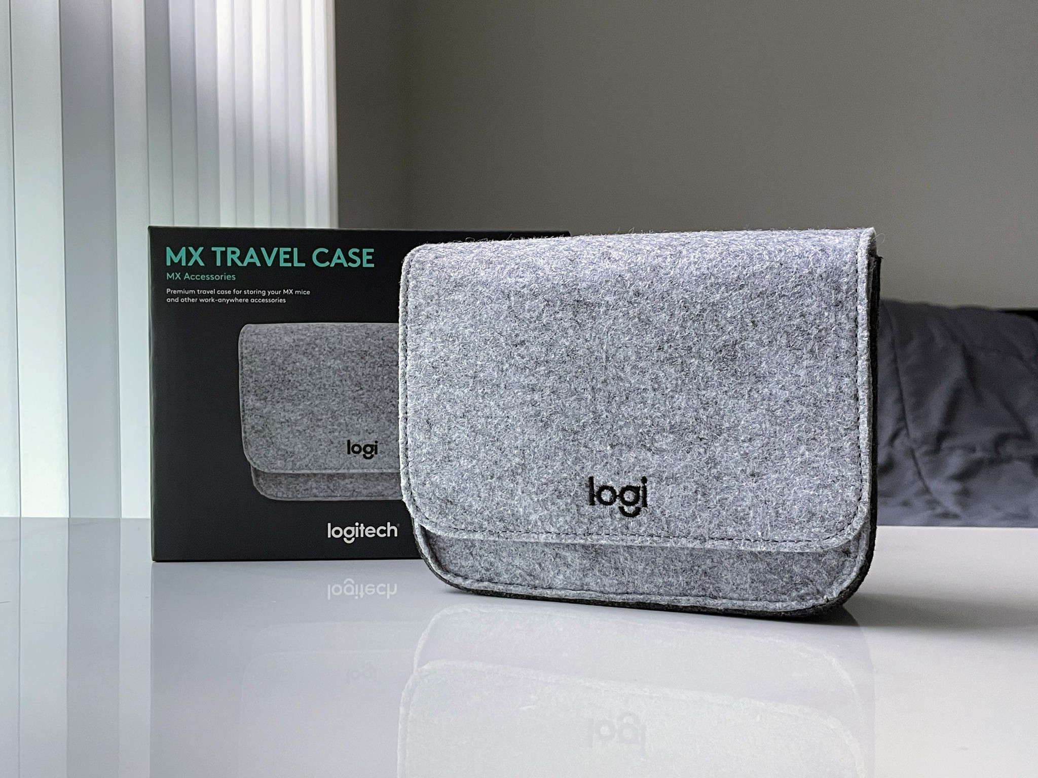 Logitech MX Travel case for MX Anywhere/Master 3S - Gray