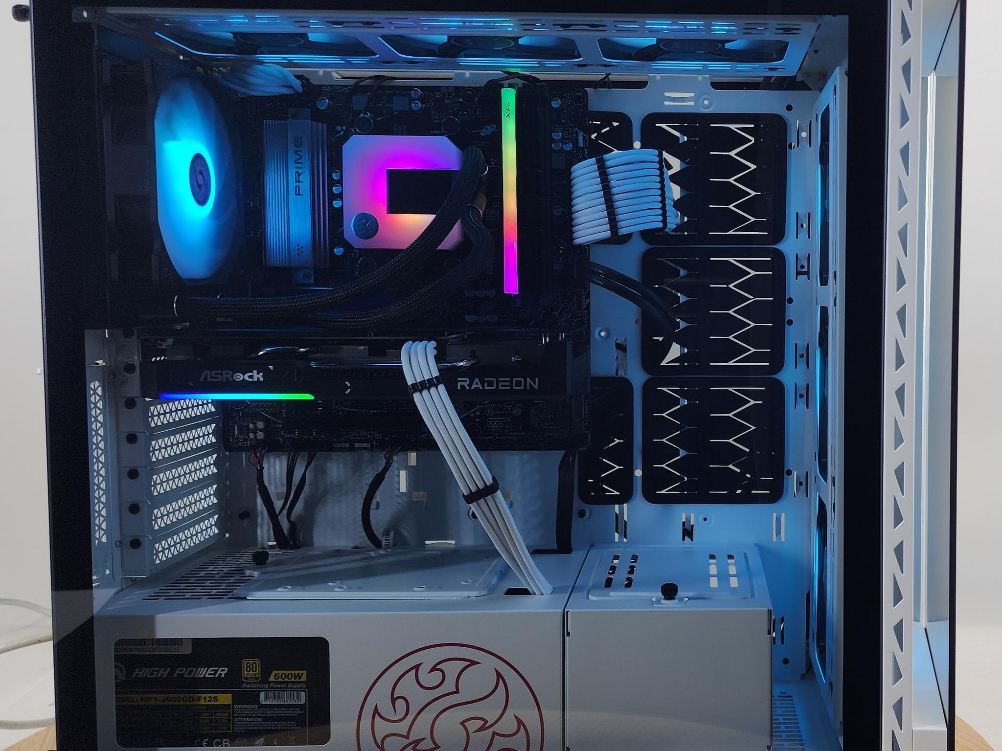 Gaming PC Ryzen 5 9600X 16GB RAM 1TB SSD RX 9060 XT 16GB Windows 11 Computer