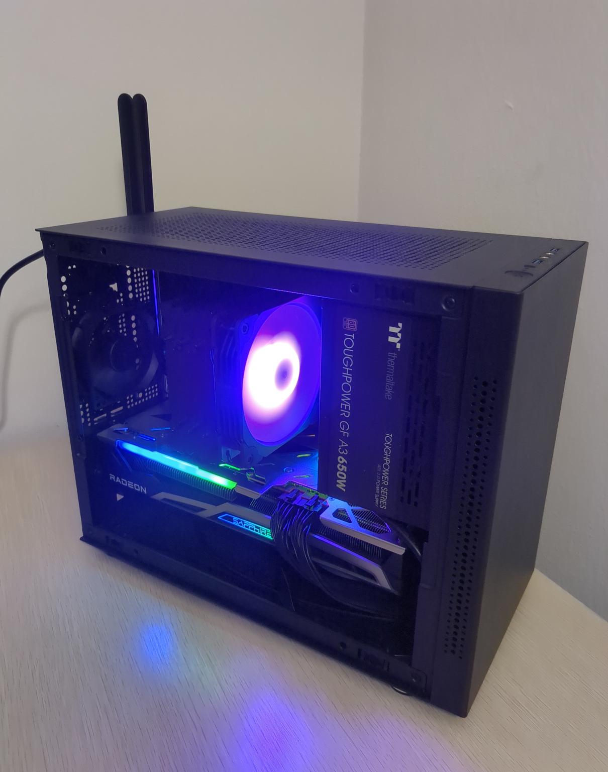 RX 6700XT, Ryzen 5 5600X Gaming PC (32GB RAM, 1TB SSD, Win11 Pro)