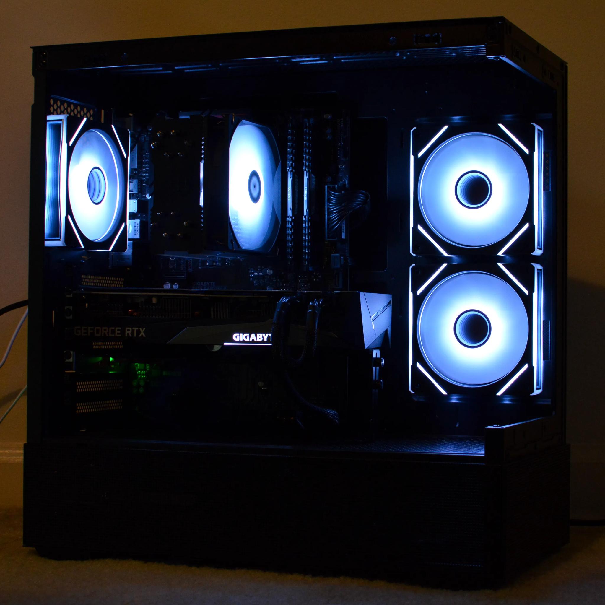 Infinity Mirror Gaming PC • RTX 3060 Ti • Ryzen 5 3600
