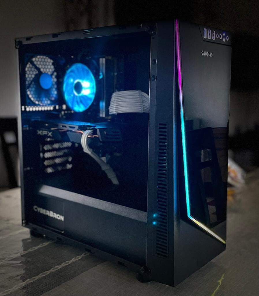 110+FPS Esports |  Intel i5, Radeon RX 580, 16GB RAM, 512GB SSD, RGB budget Gaming PC
