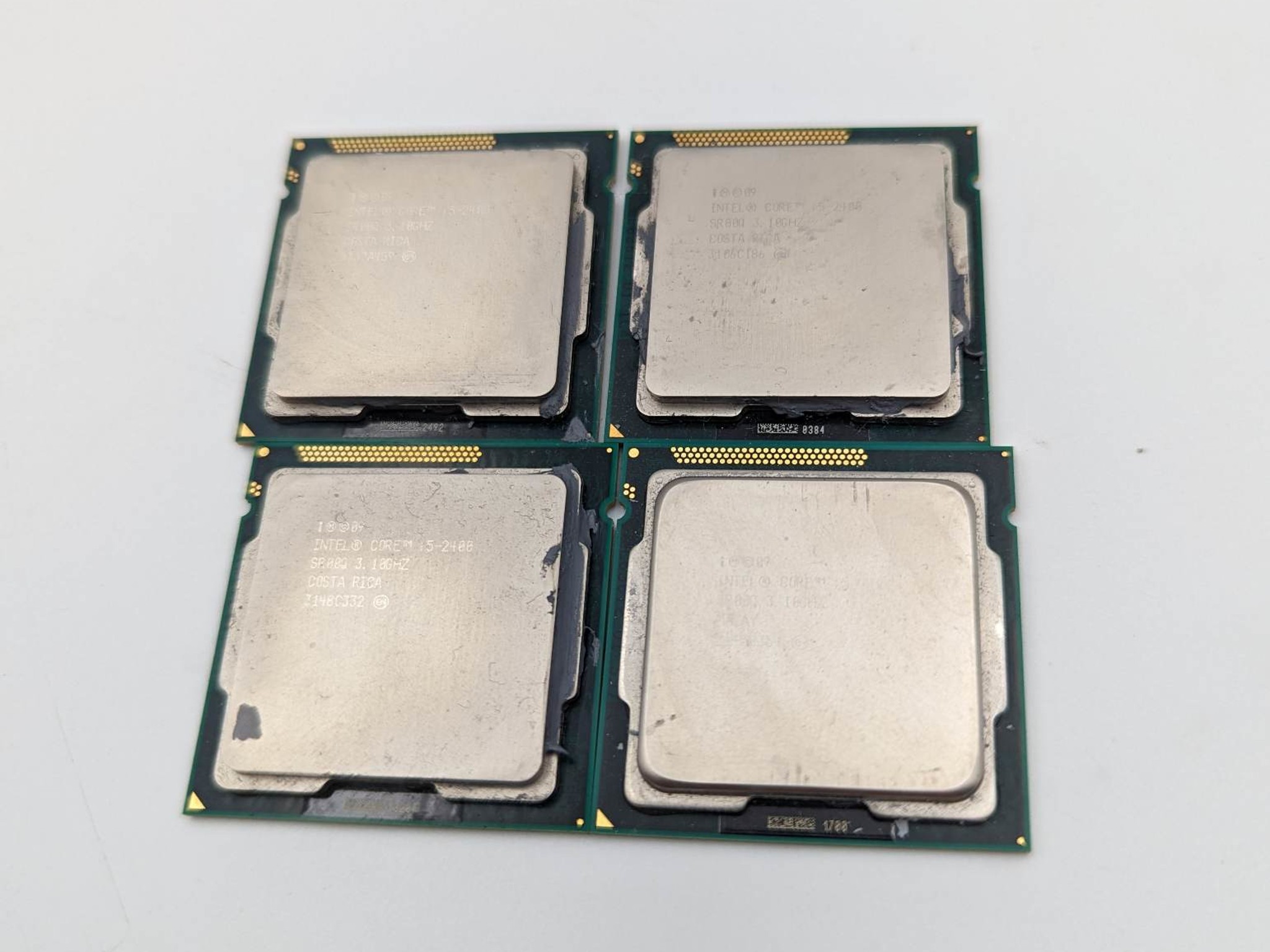 4 pack of i5-2400 (3.1ghz) processors.