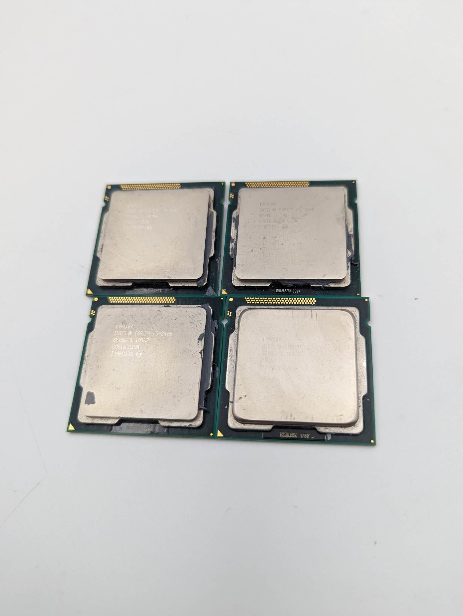 4 pack of i5-2400 (3.1ghz) processors.