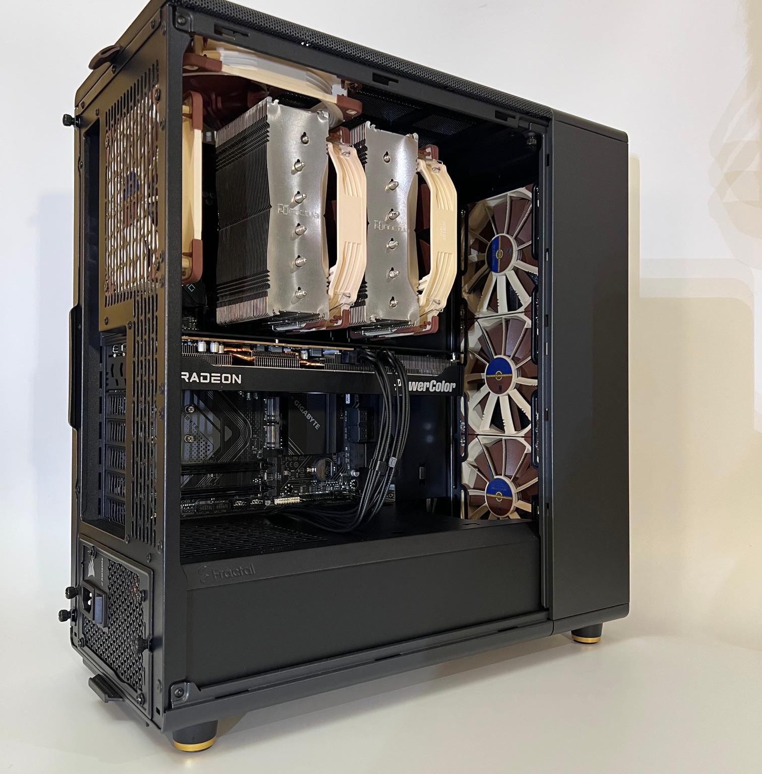 Radeon RX 9070 XT Custom Gaming PC - Ryzen 7 7800X3D, 32GB RAM, 2TB NVMe SSD