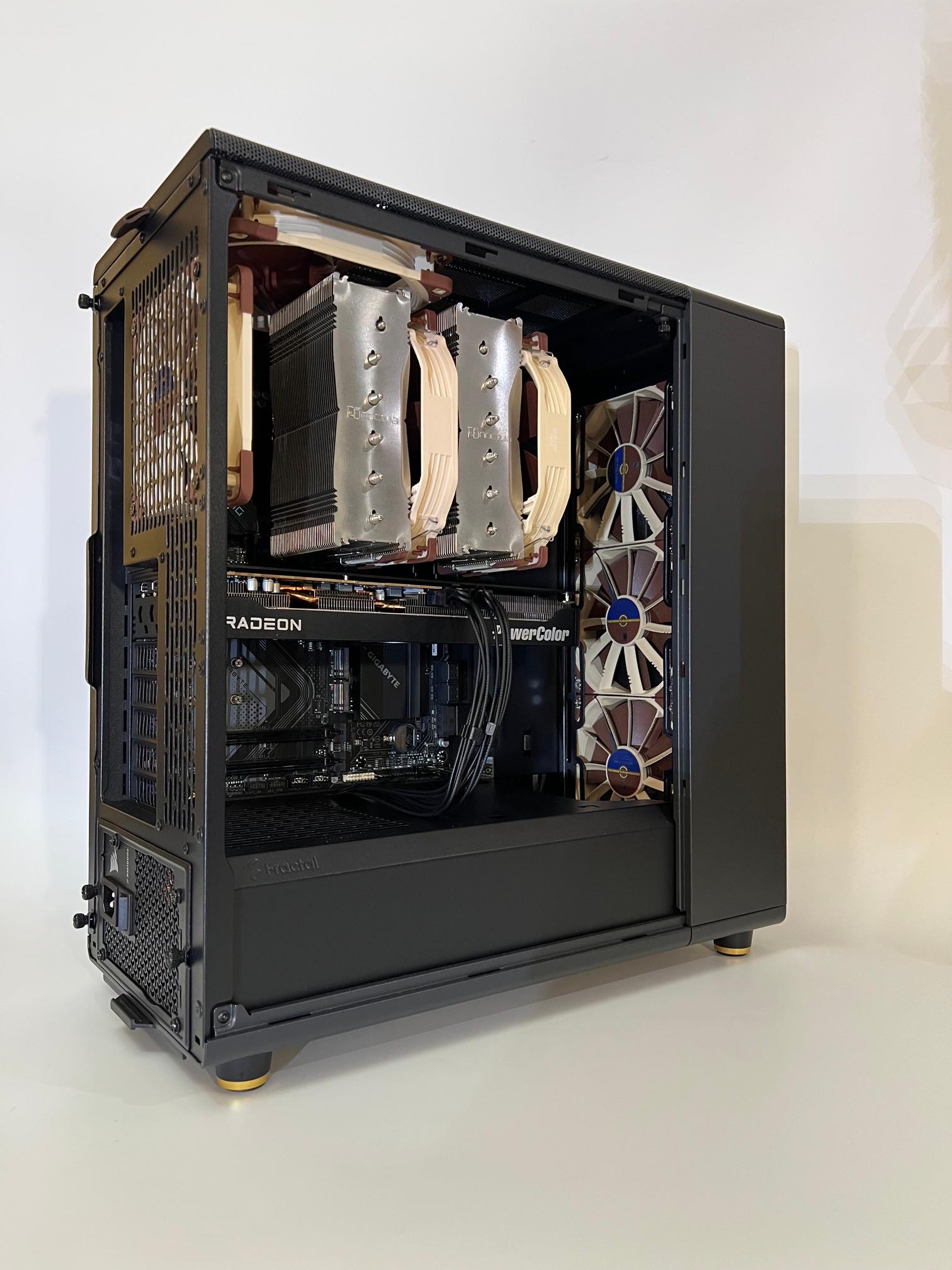 Radeon RX 9070 XT Custom Gaming PC - Ryzen 7 7800X3D, 32GB RAM, 2TB NVMe SSD