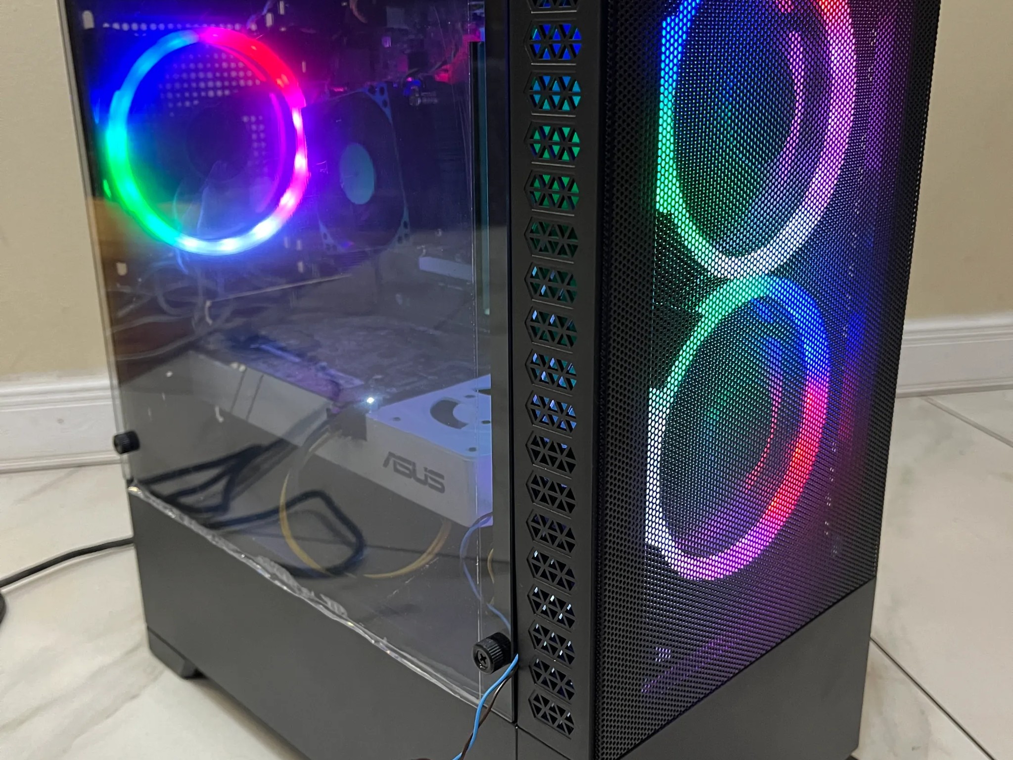 🖥️ Budget RGB Gaming PC – GTX 960, Intel Core i5, 12GB RAM, 256GB SSD+1TB HDD, Fast and Powerful