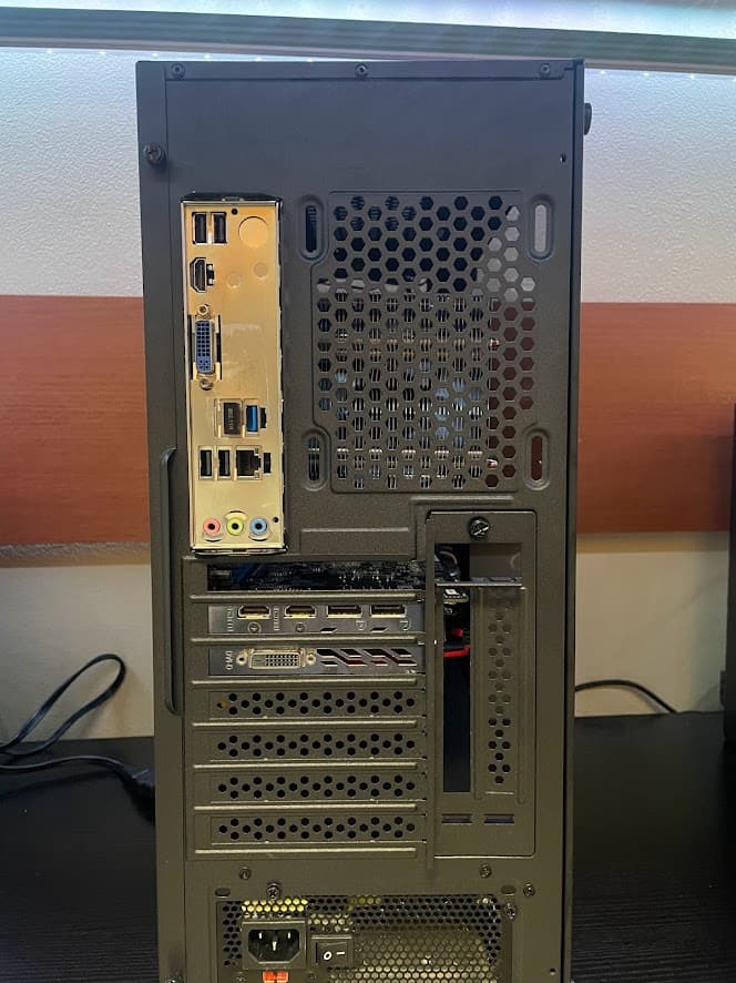 CLEAN Gaming Desktop PC Intel i5 Quad 16 GB SSD RX 470 4GB HDMI WIN 10 PRO