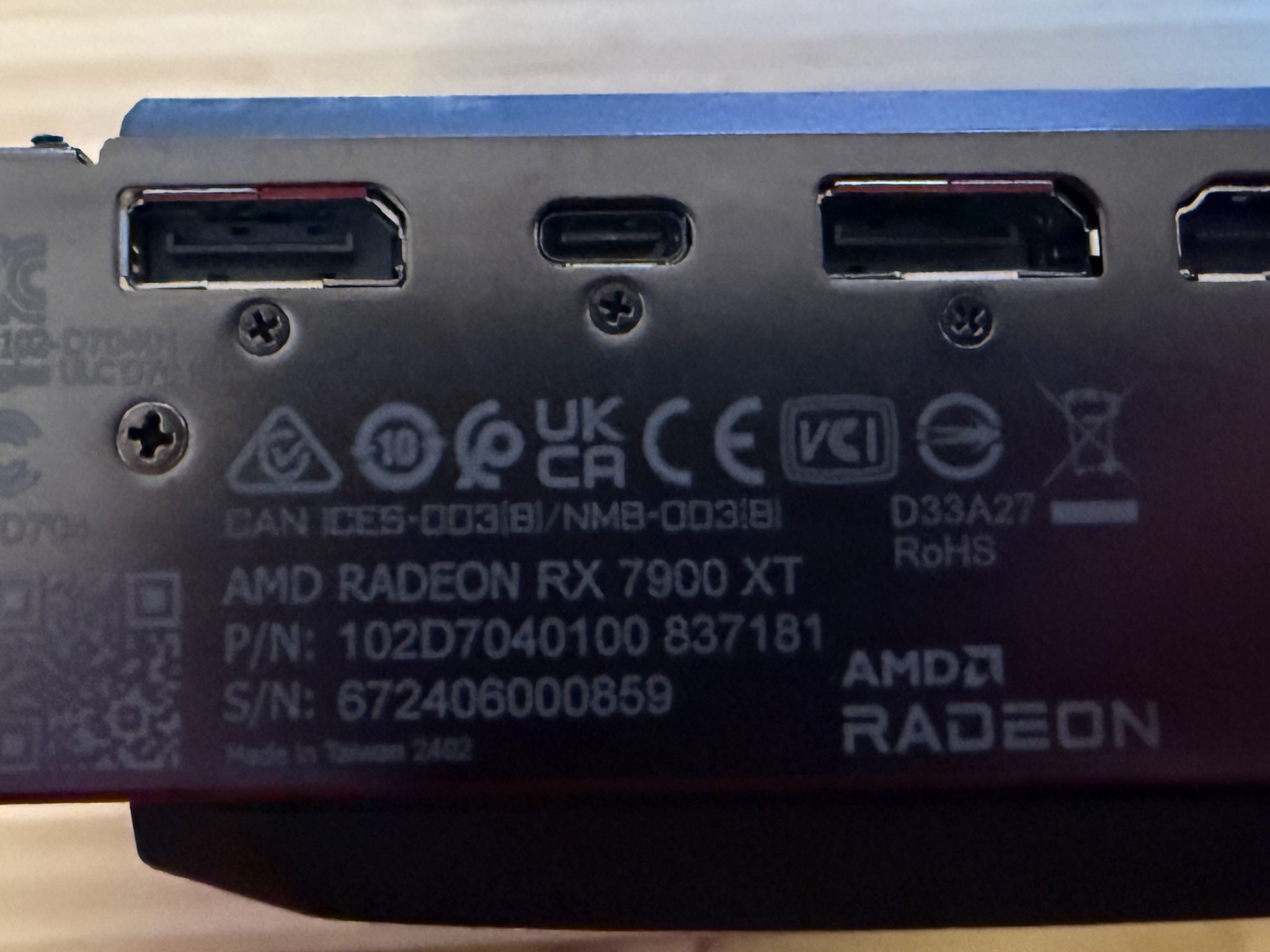 PowerColor RX 7900 XT 20G