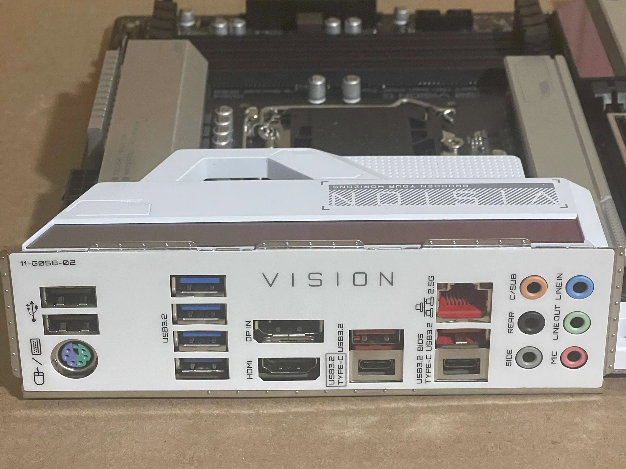 Factory Refurbished, Gigabyte Z590 Vision G LGA 1200 ATX