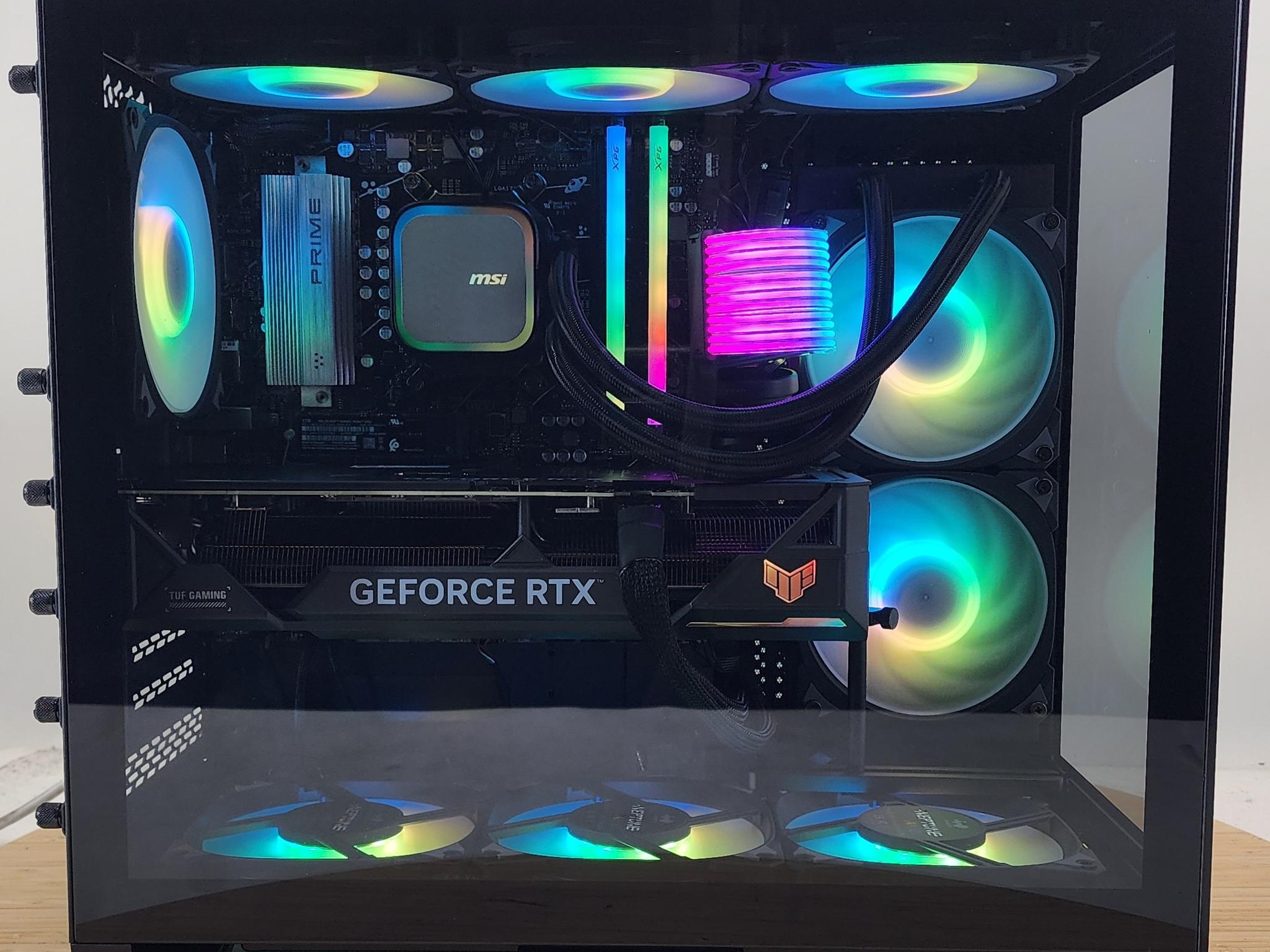 Gaming PC Ryzen 5 7600X3D 32GB RAM 1TB SSD RTX 4070 Ti 12GB Windows 11 Computer